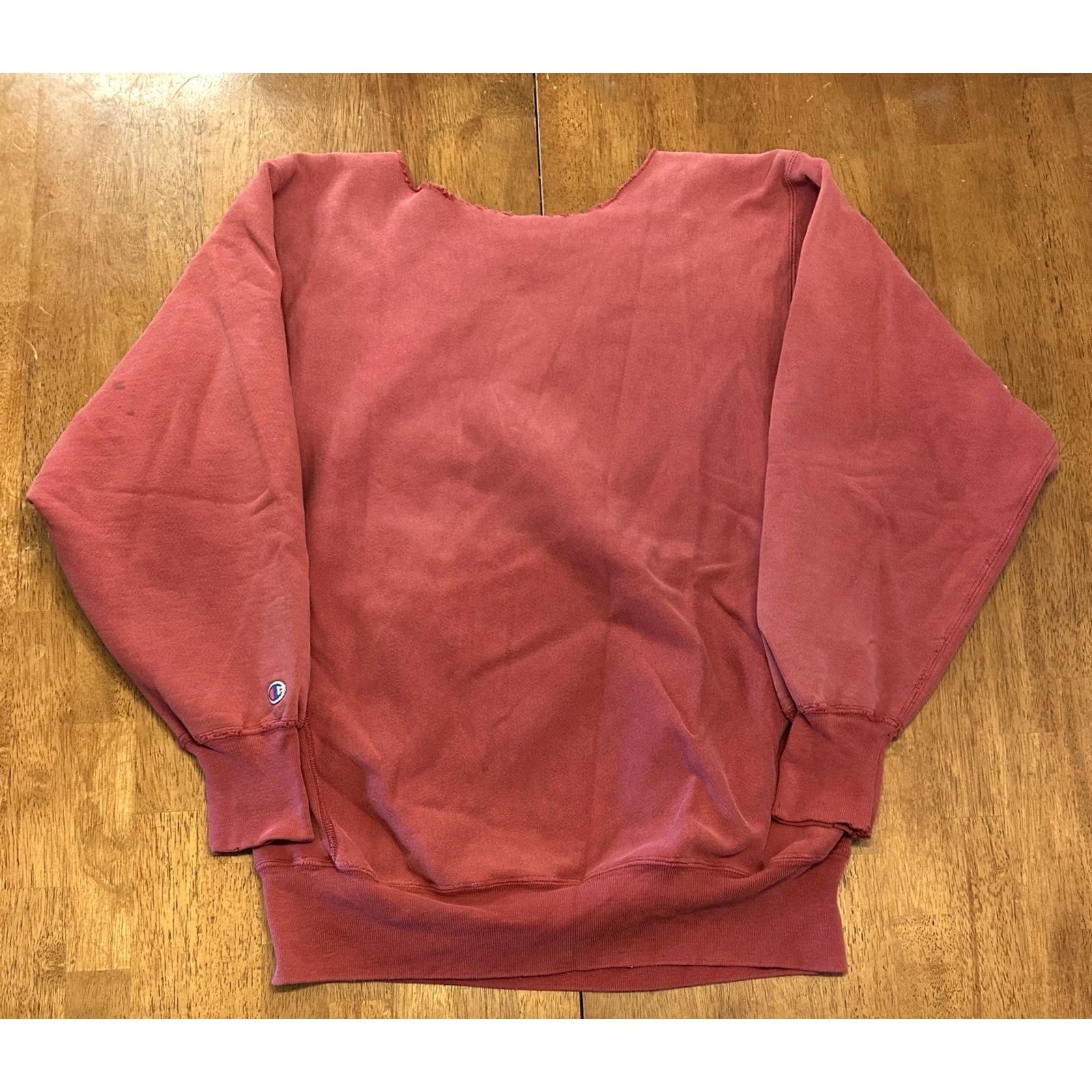 Champion VINTAGE Champion Reverse Weave Sweatshirt Red 90s Large Pullover Reversible Men L Size US L / EU 52-54 / 3 - 3 Thumbnail