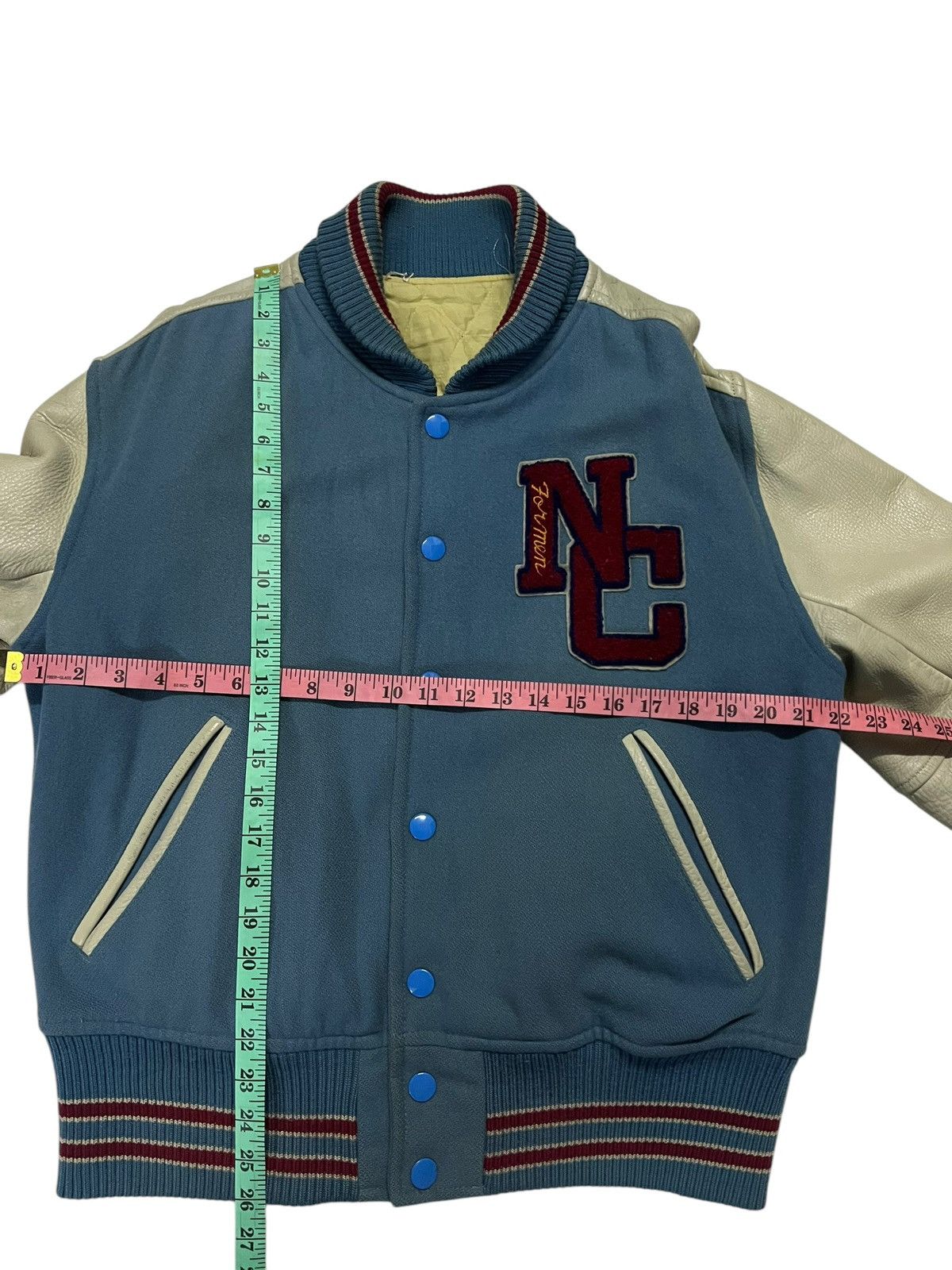 Nicole Club VINTAGE NICOLE CLUB FOR MEN WOOL VARSITY JACKET Size US M / EU 48-50 / 2 - 10 Thumbnail