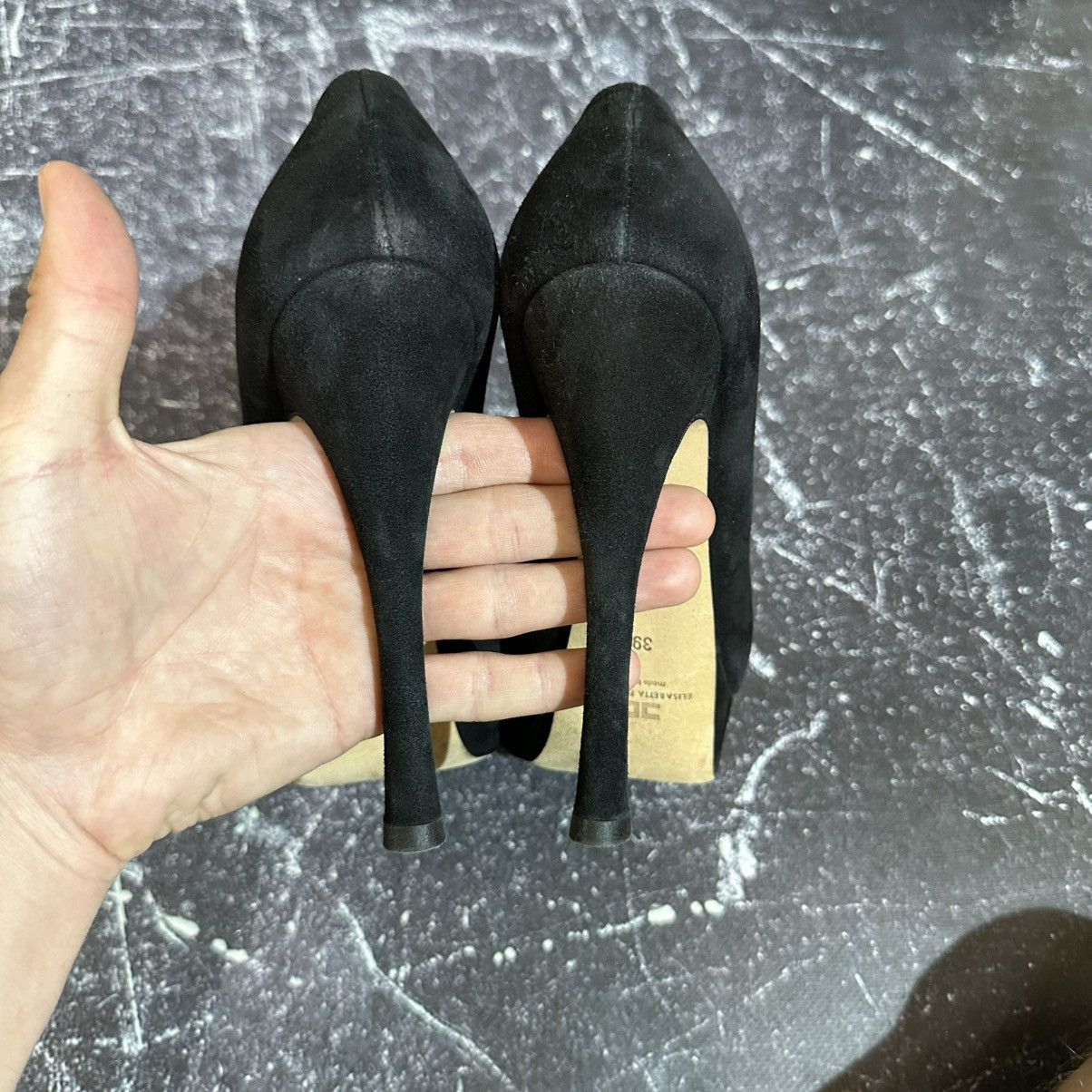 Elisabetta Franchi ELISABETTA FRANCHI Women’s Suede Heels Size 39 Size US 9 / IT 39 - 11 Thumbnail