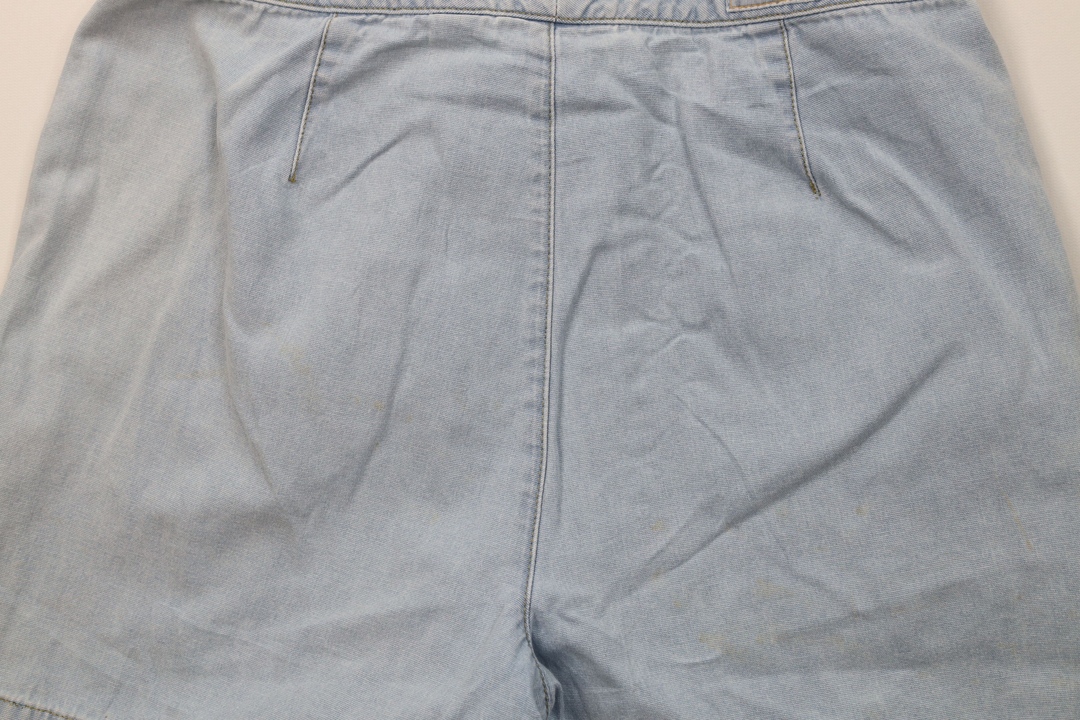 Vintage Vintage 90s Streetwear Stonewash Denim Shorts Blue Cotton Size 32" / US 10 / IT 46 - 10 Thumbnail