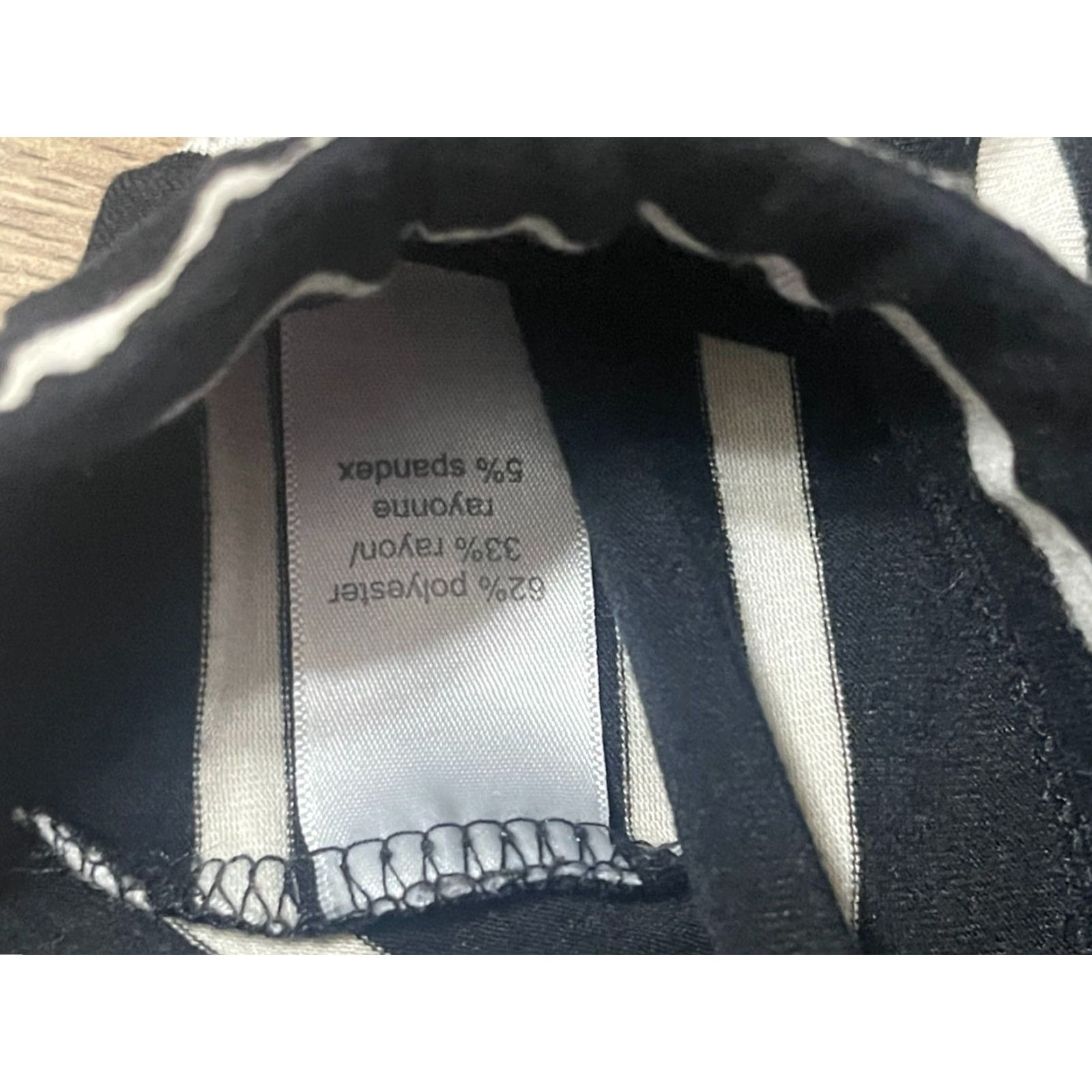 Vintage **Women's Medium Maxi Maurices Skirt Striped Pull On Black White** User: Women's Medium Maxi Maurices Skirt Striped Pull On Black White Size 32" / US 10 / IT 46 - 7 Thumbnail