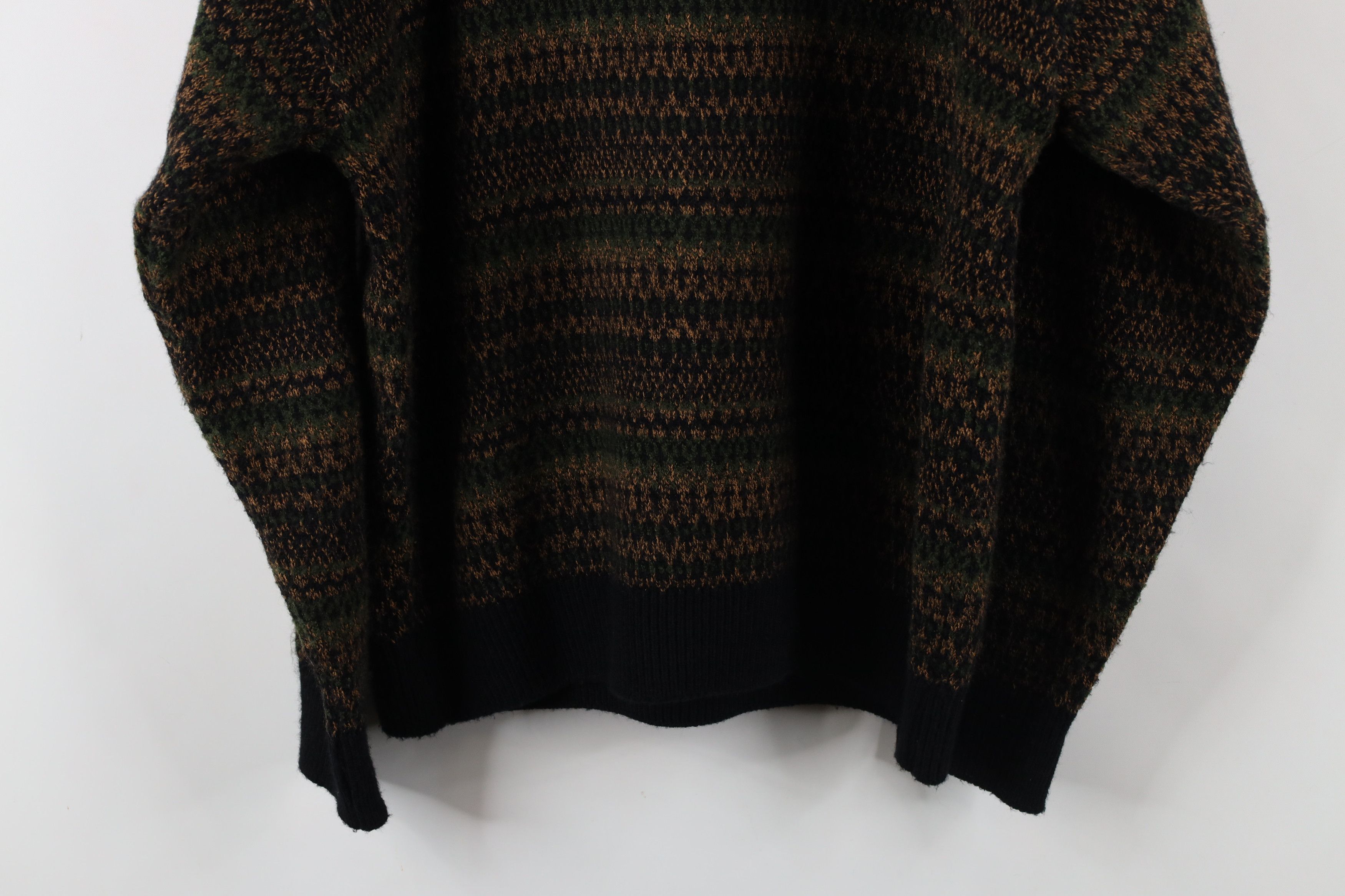 Vintage Vintage 90s Streetwear Knit Crewneck Sweater Earth Tone Size US L / EU 52-54 / 3 - 8 Thumbnail