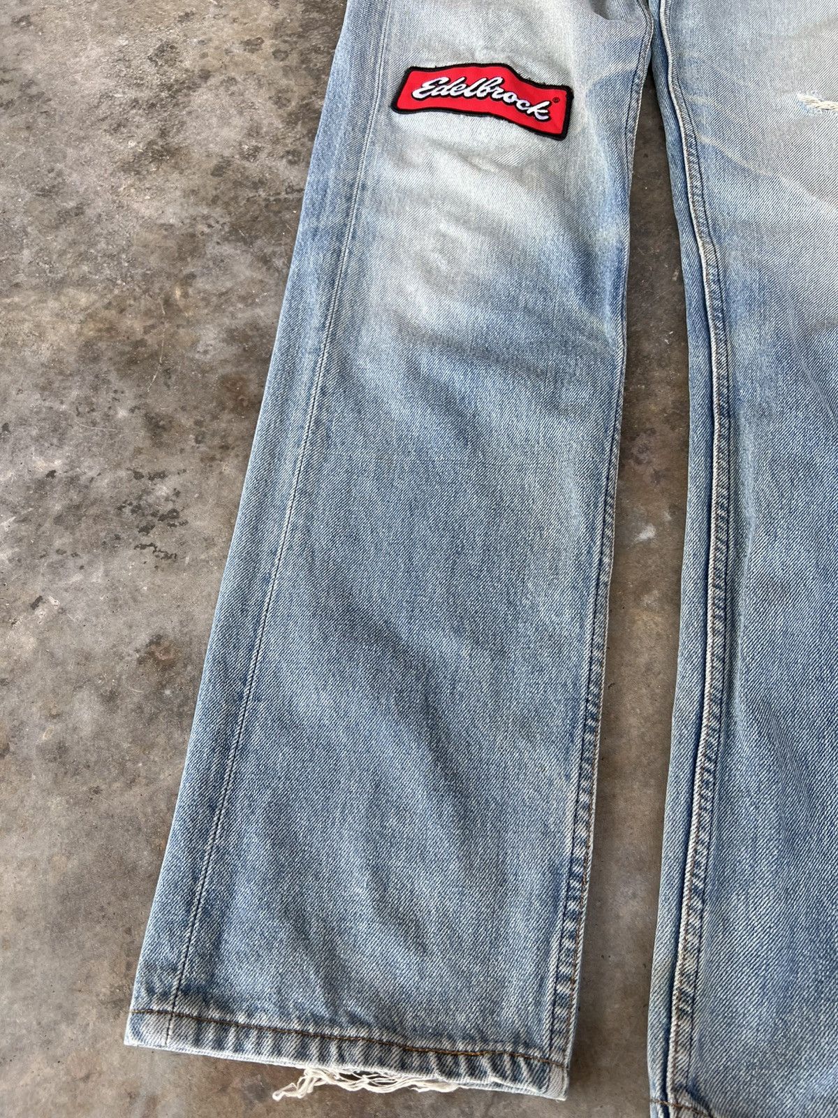 Jean × Levi's Vintage Levis 501 distressed patches Jean Size US 30 / EU 46 - 3 Thumbnail