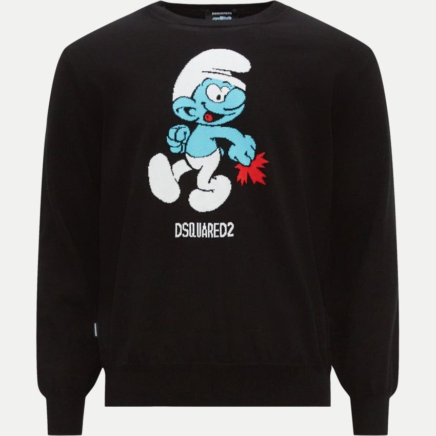 Dsquared2 Dsquared2 x The Smurfs Handy Smurf Sweater Men's Size M Size US M / EU 48-50 / 2 - 1 Thumbnail