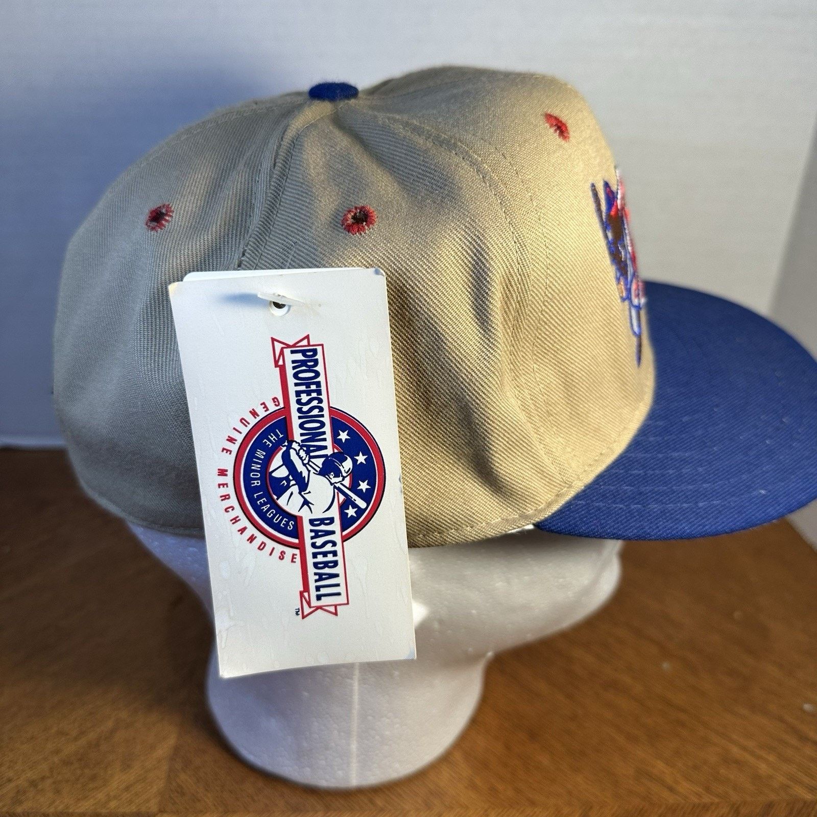 Pro Line VTG 90's Buffalo Bisons Pirates ProLine Fitted Hat 7 1/2 New Size ONE SIZE - 2 Thumbnail