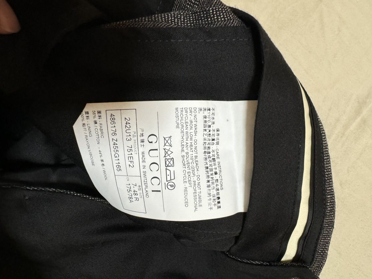 Gucci Rare Gucci Grey striped flared pants Sz48 Size US 32 / EU 48 - 9 Thumbnail