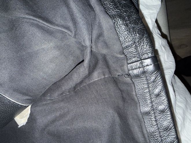 Maison Margiela Leather Cafe Racer Jacket Size US L / EU 52-54 / 3 - 12 Thumbnail