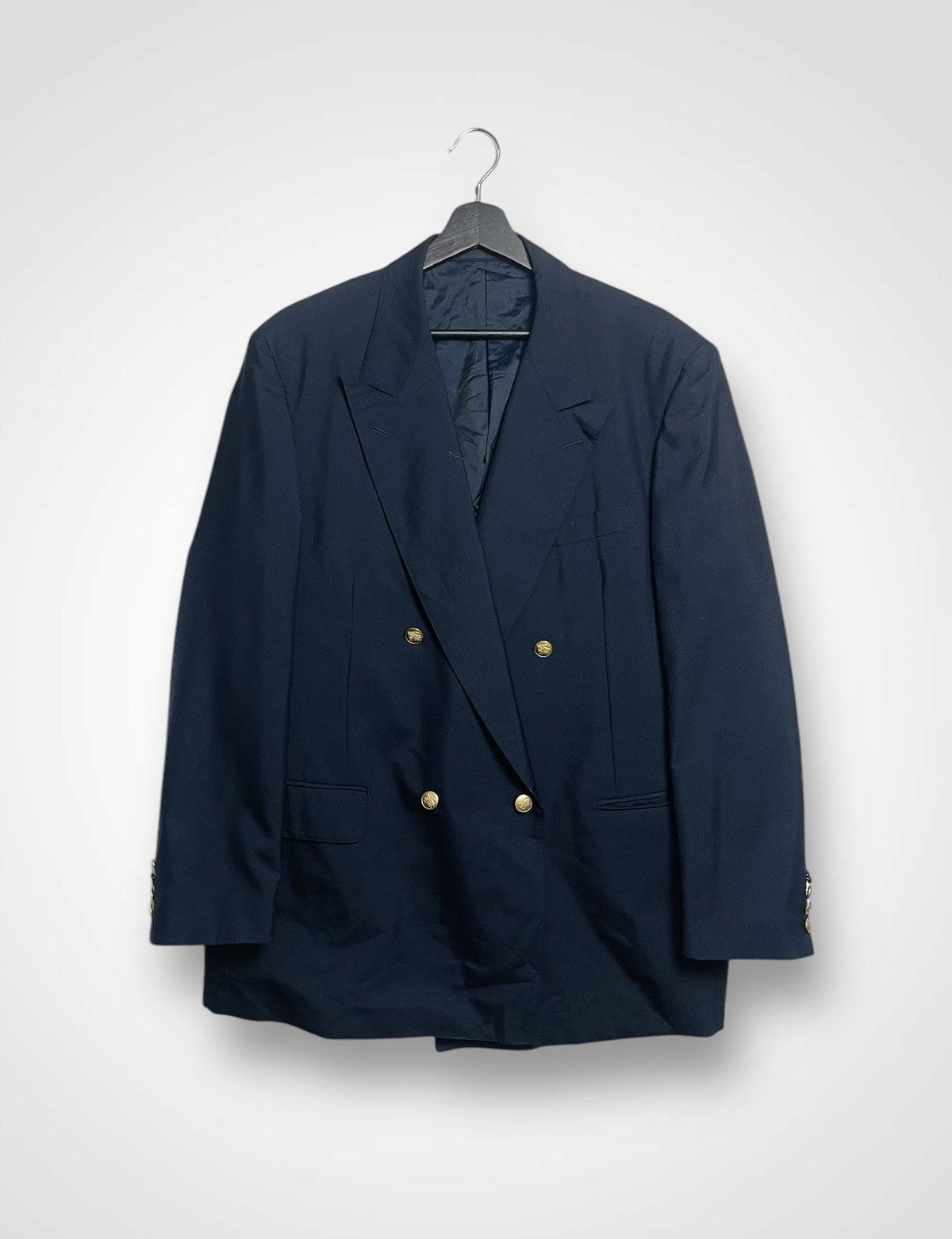 Burberry × Burberry Prorsum Vintage Burberry Blazer (20) Size US L / EU 52-54 / 3 - 1 Thumbnail