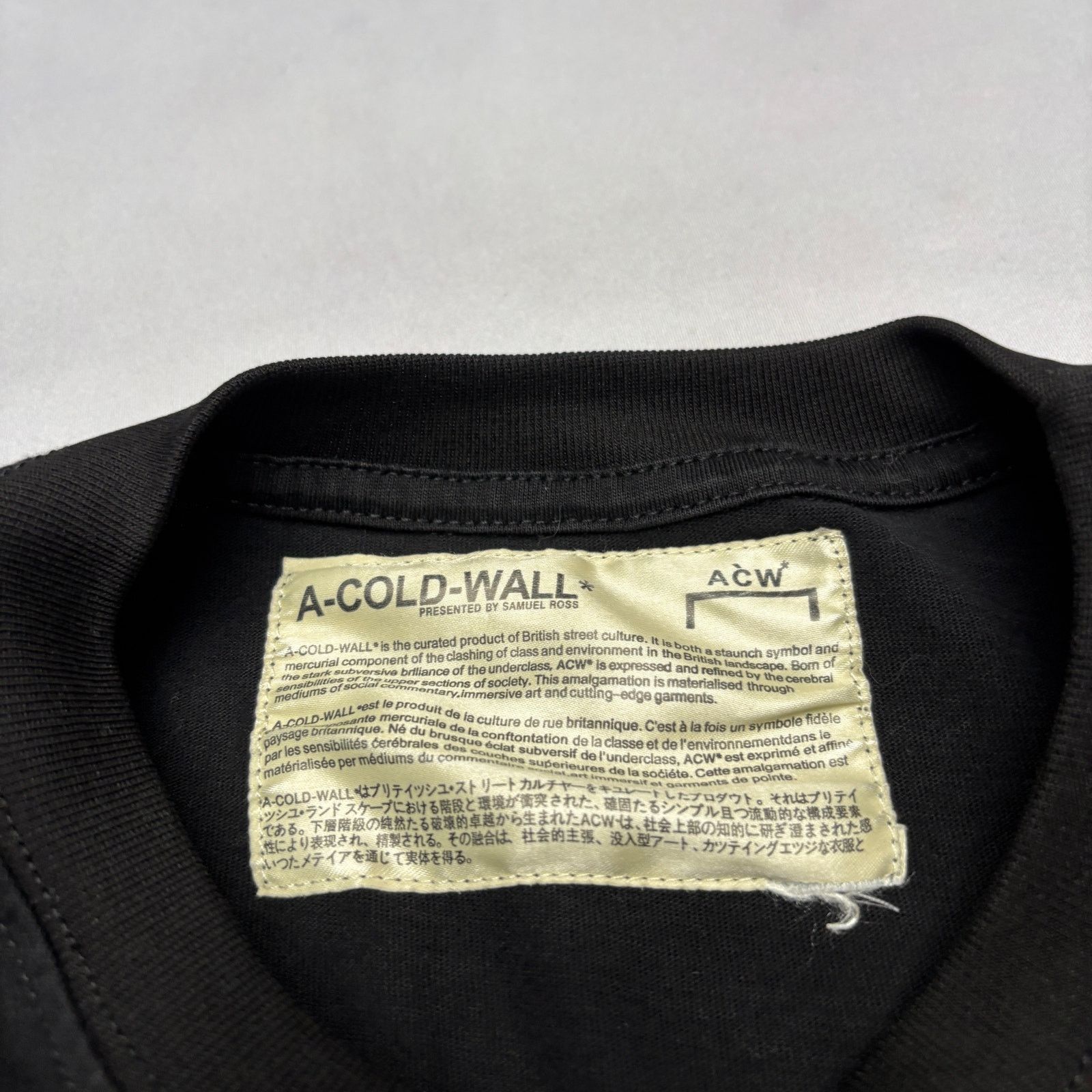 A-COLD-WALL* A Cold Wall National Gallery Boxy T Shirt 25x25 Samuel Ross Size US L / EU 52-54 / 3 - 5 Thumbnail