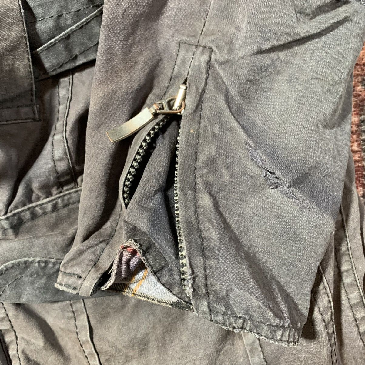 Barbour Barbour Utility Waxed Cotton Belted Jacket Womens *THRASHED* Size M / US 6-8 / IT 42-44 - 4 Thumbnail