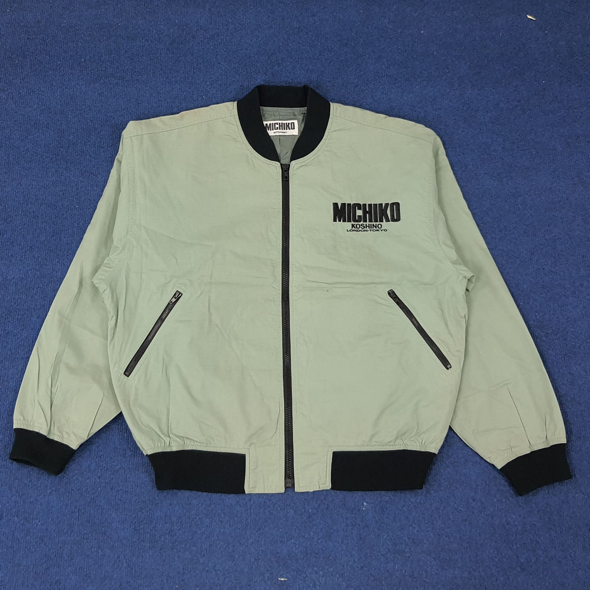 Japanese Brand × Michiko Koshino × Vintage Vintage Michiko Koshino Pucka Clobba Designer Jacket C222N15 Size US L / EU 52-54 / 3 - 3 Thumbnail