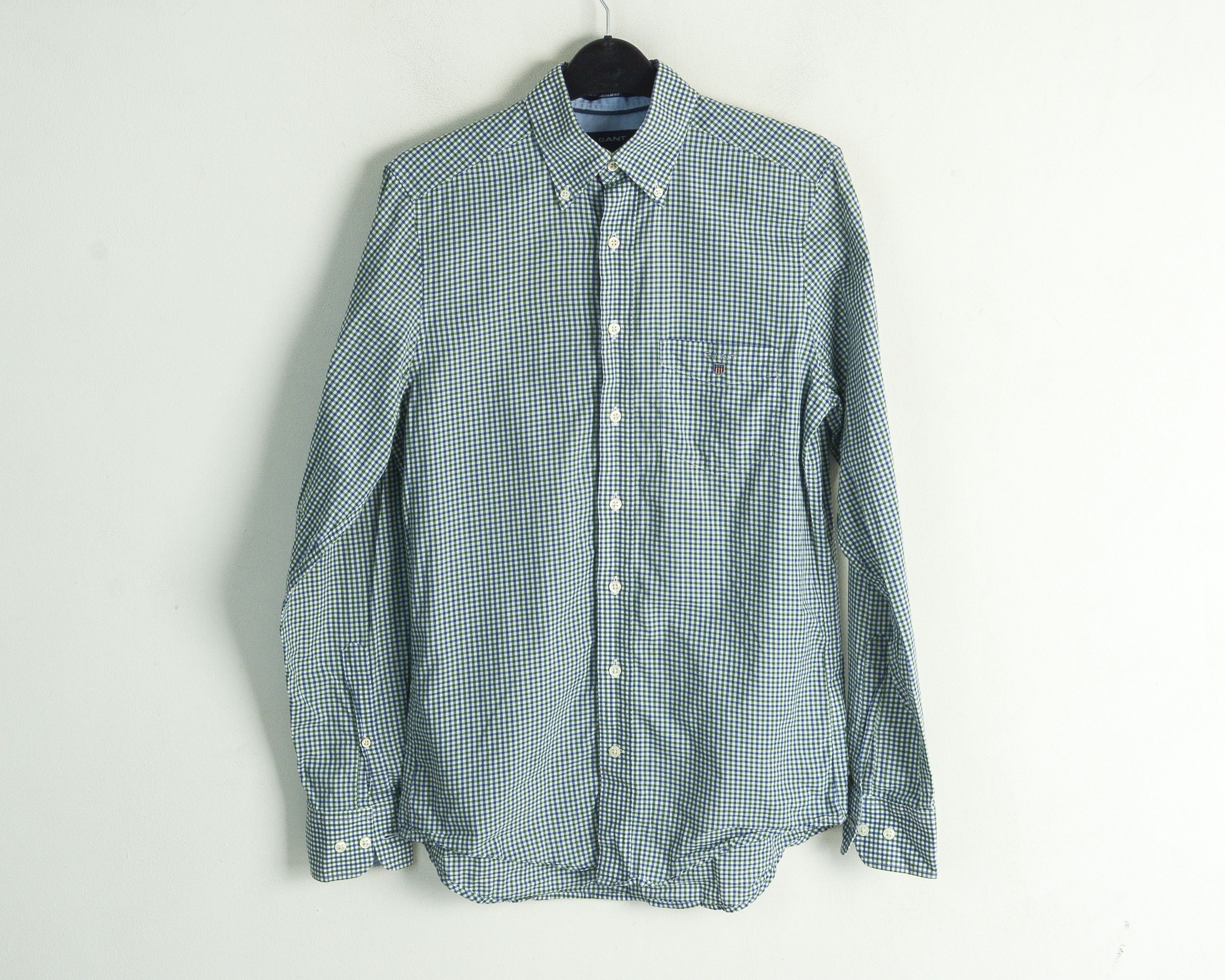 Gant The Color Gingham Shirt Button Regular Long Sleeve Check Size US XS / EU 42 / 0 - 1 Thumbnail
