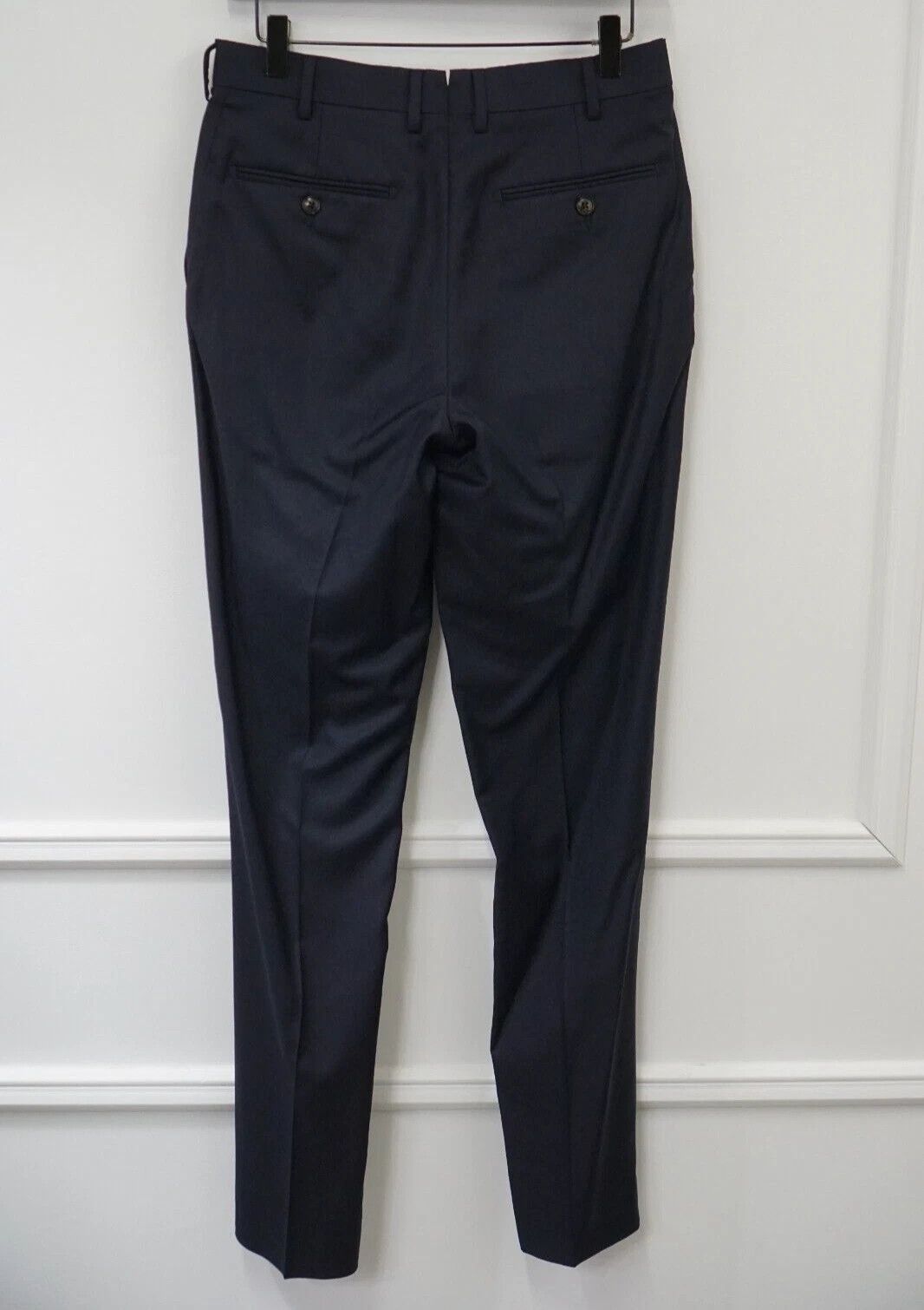 Suitsupply Men Suitsupply Suit Napoli Navy Regular Fit Wool Reda US42 Size 42R - 8 Thumbnail