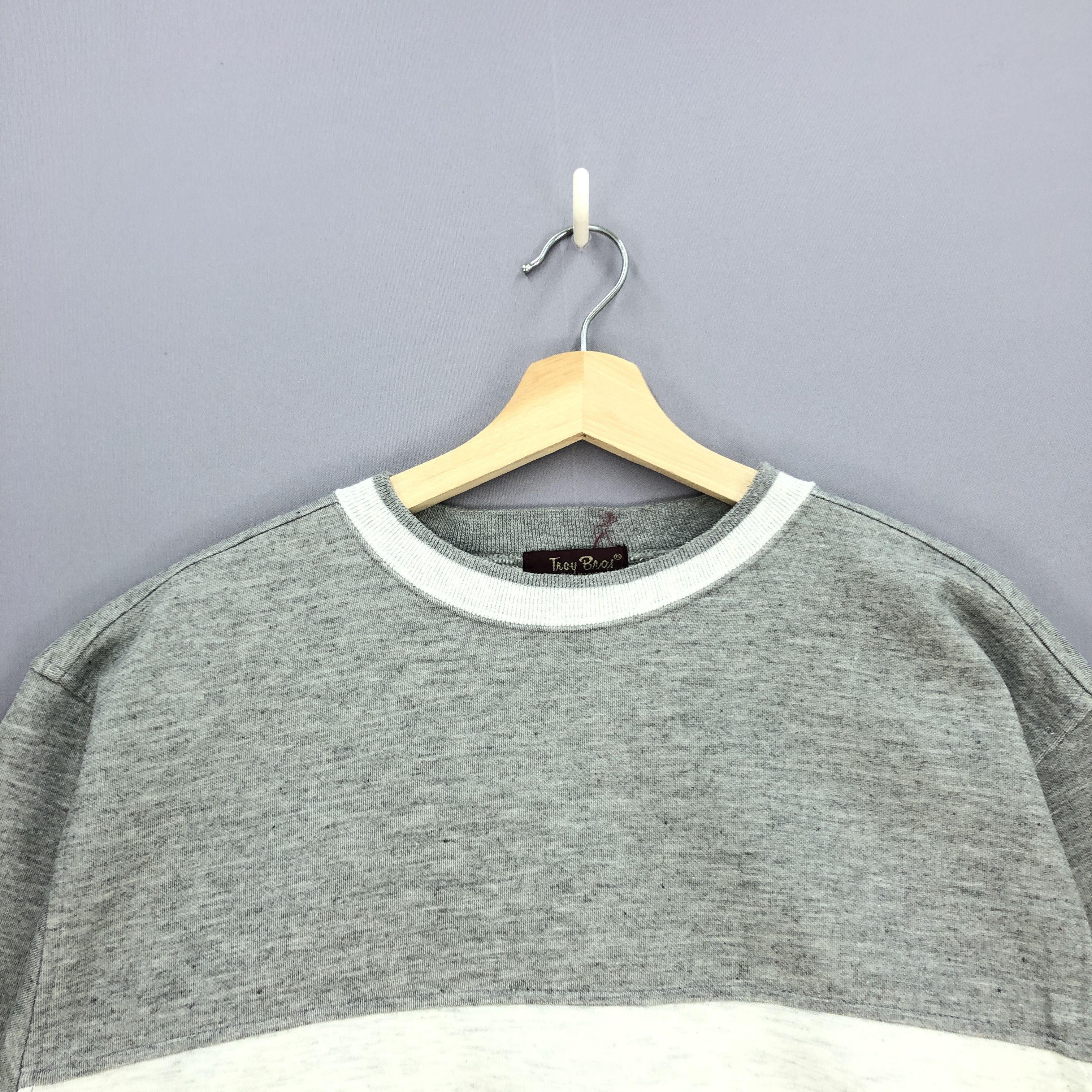 Japanese Brand × Vintage Vintage Troy Bros Sweatshirt Troy Bros Sweater Jumper Size US M / EU 48-50 / 2 - 3 Thumbnail