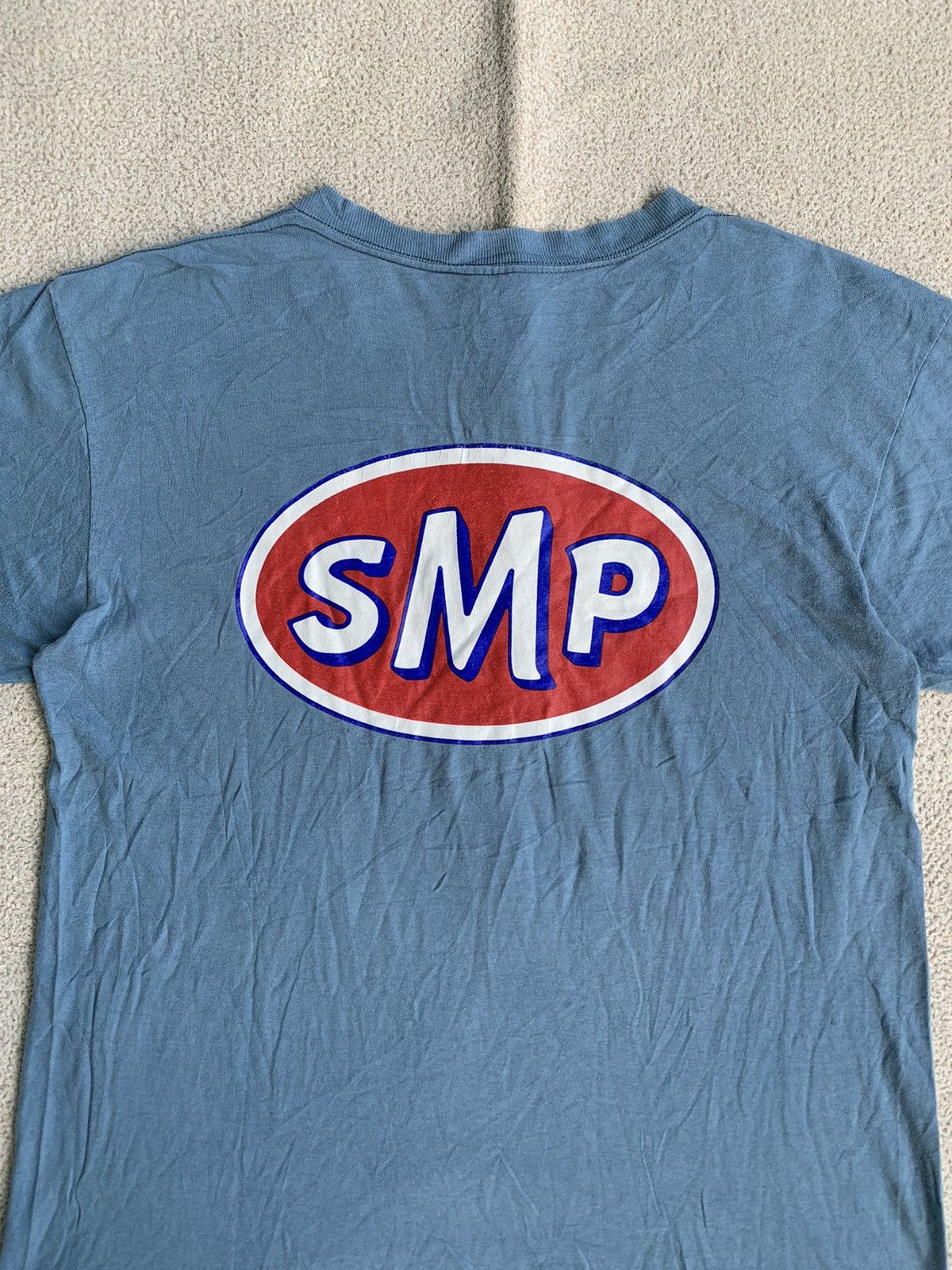Vintage Vintage SMP Skateboarding Inspired STP tshirt Size US L / EU 52-54 / 3 - 3 Thumbnail