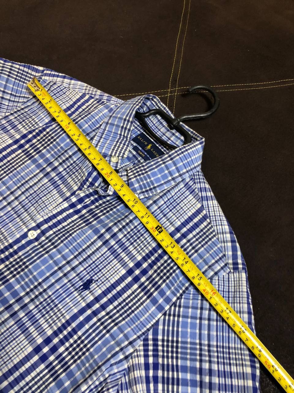 Polo Ralph Lauren Ralph Lauren Blue Check Shirt, Cotton Button-down shirt Size US S / EU 44-46 / 1 - 6 Thumbnail
