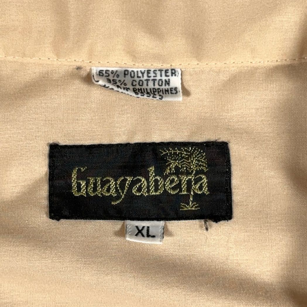 Vintage VINTAGE Guayabera Shirt Adult LARGE Brown Cuban Wedding Embroidered Buttons 70s Size US L / EU 52-54 / 3 - 4 Thumbnail