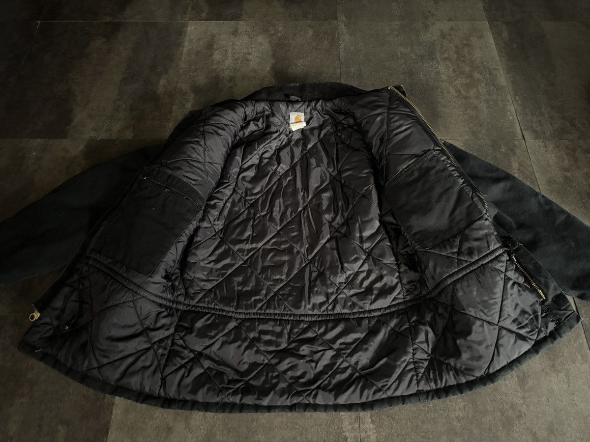 Carhartt 38 Med Carhartt Black Chore Jacket Arctic Detroit C03 BLK Size US M / EU 48-50 / 2 - 4 Thumbnail