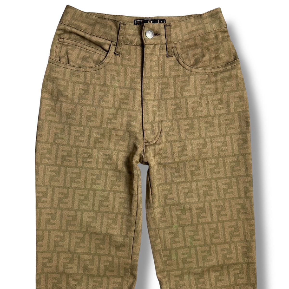 Fendi Fendi Zucca Monogram Pants Size 28" / US 6 / IT 42 - 6 Thumbnail
