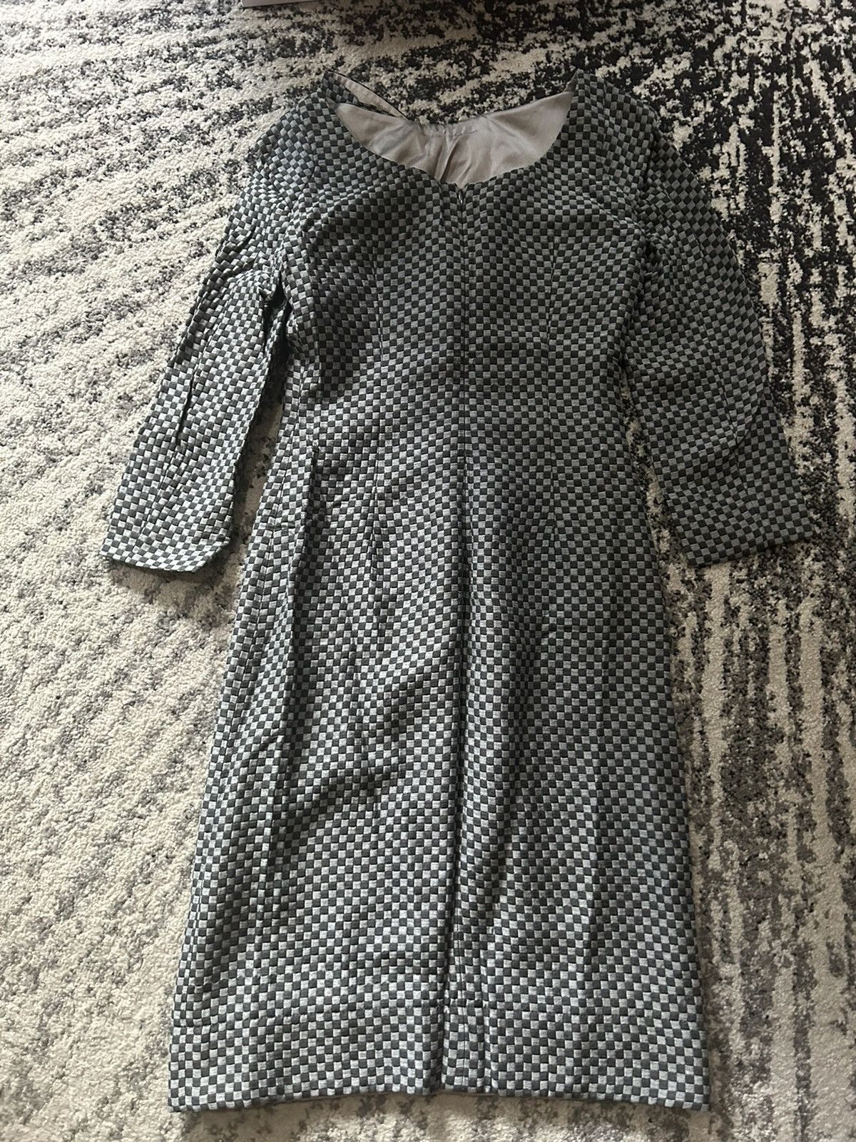 Giorgio Armani Giorgio Armani Checkerboard Dress size IT 38 Size XS / US 0-2 / IT 36-38 - 4 Thumbnail