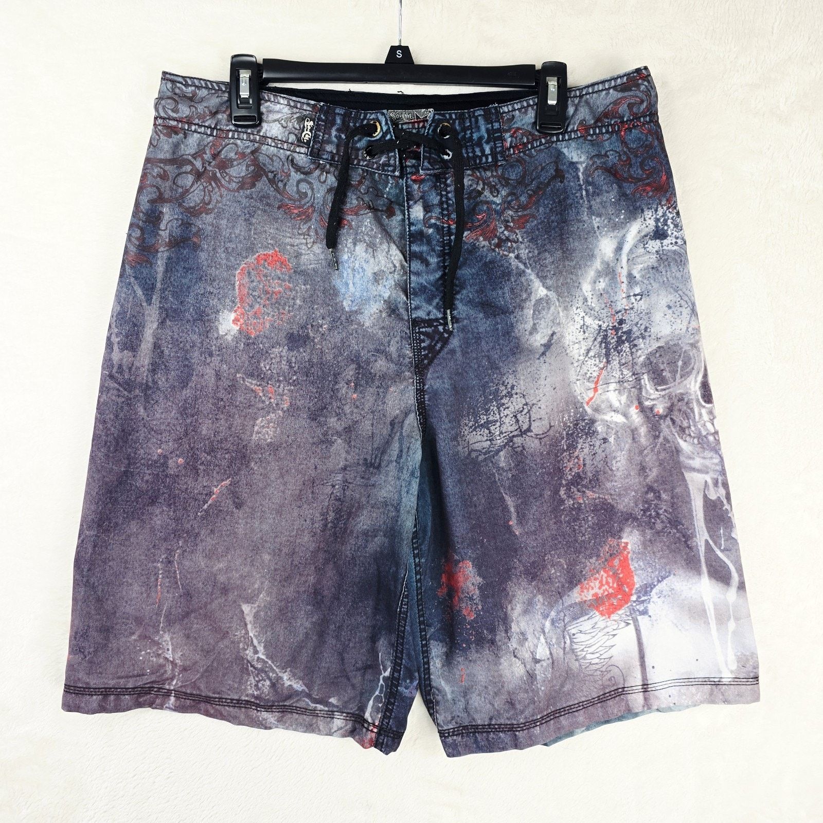 No Fear Vintage Y2K So Cal No Fear Board Shorts Mens Size 36 Size US 36 / EU 52 - 2 Thumbnail