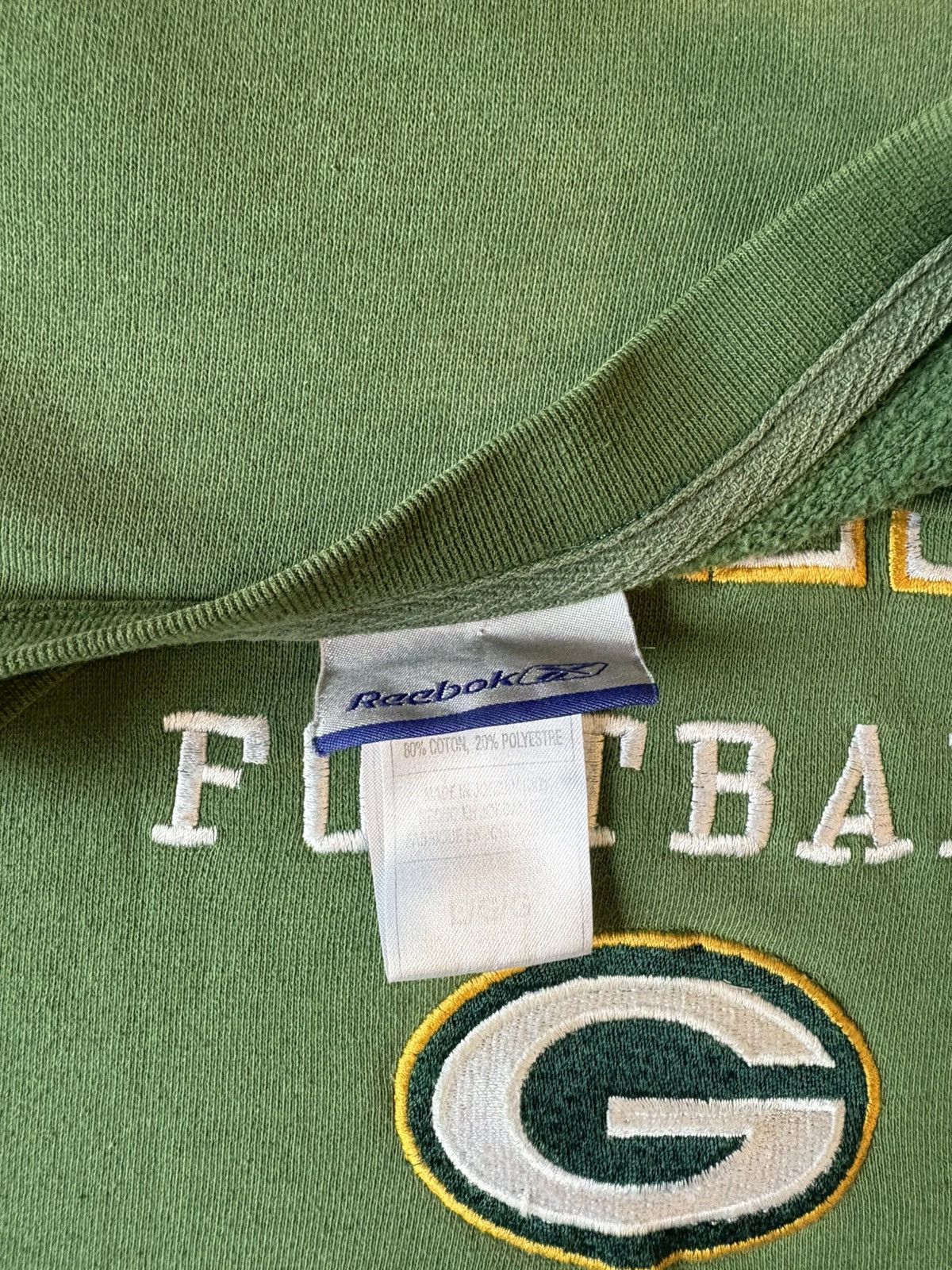 NFL Vintage NFL Green Bay Packers Spellout Crewneck Size XL Size US XL / EU 56 / 4 - 3 Thumbnail