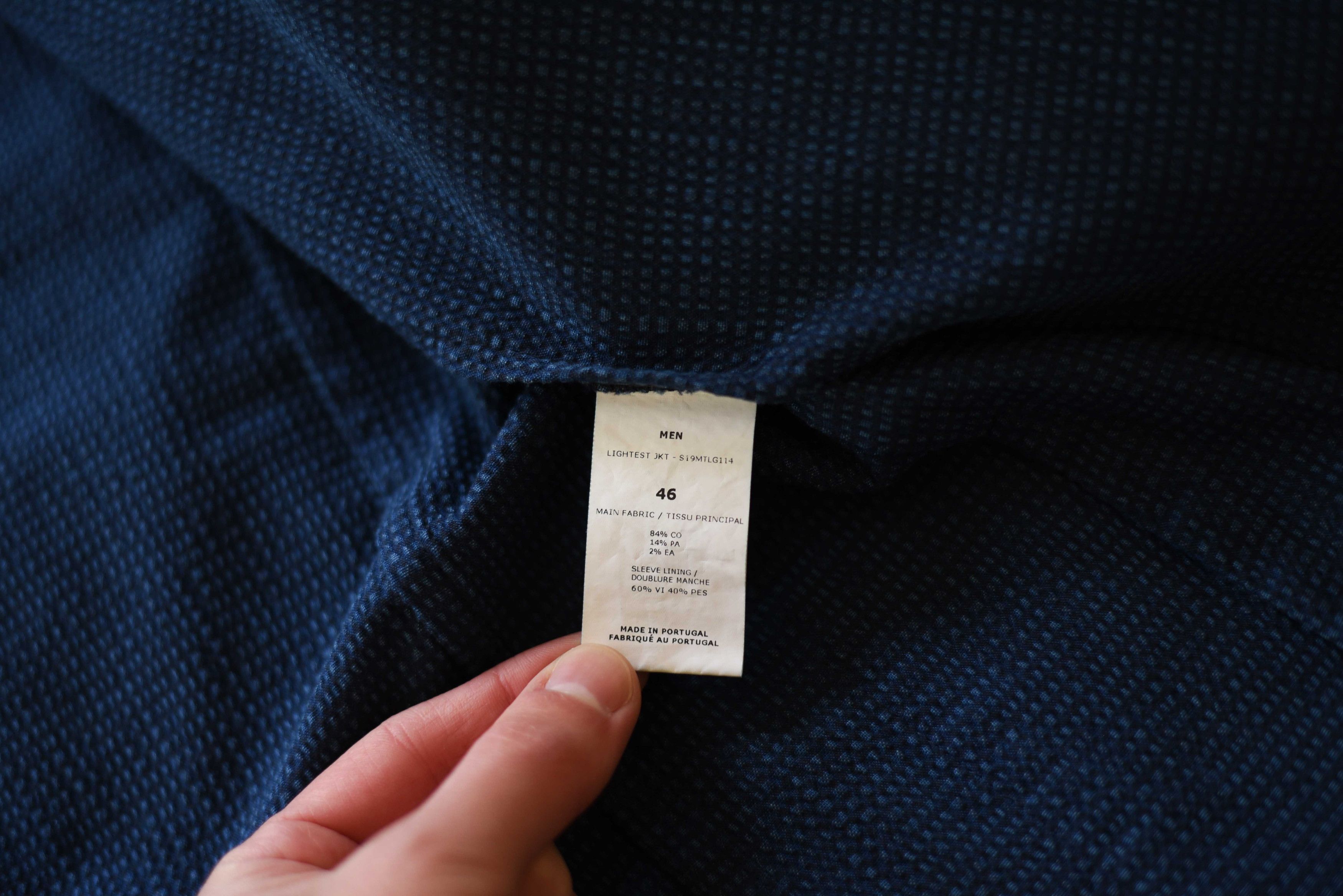 Officine Generale Officine Generale Seersucker Lightest Jacket Blazer Blue 36 Size US S / EU 44-46 / 1 - 8 Thumbnail
