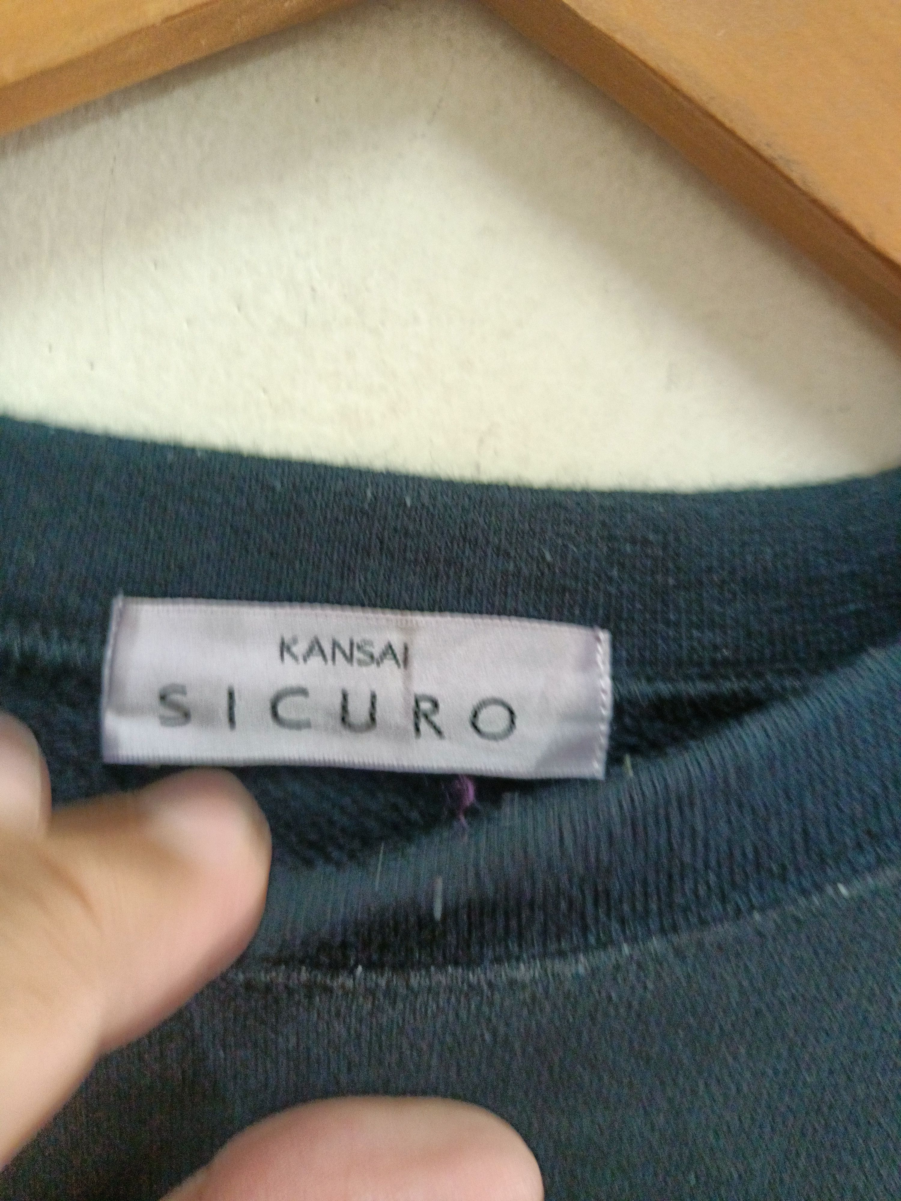 Kansai Yamamoto Kansai Sicuro big logo sweatshirt Size US M / EU 48-50 / 2 - 2 Thumbnail