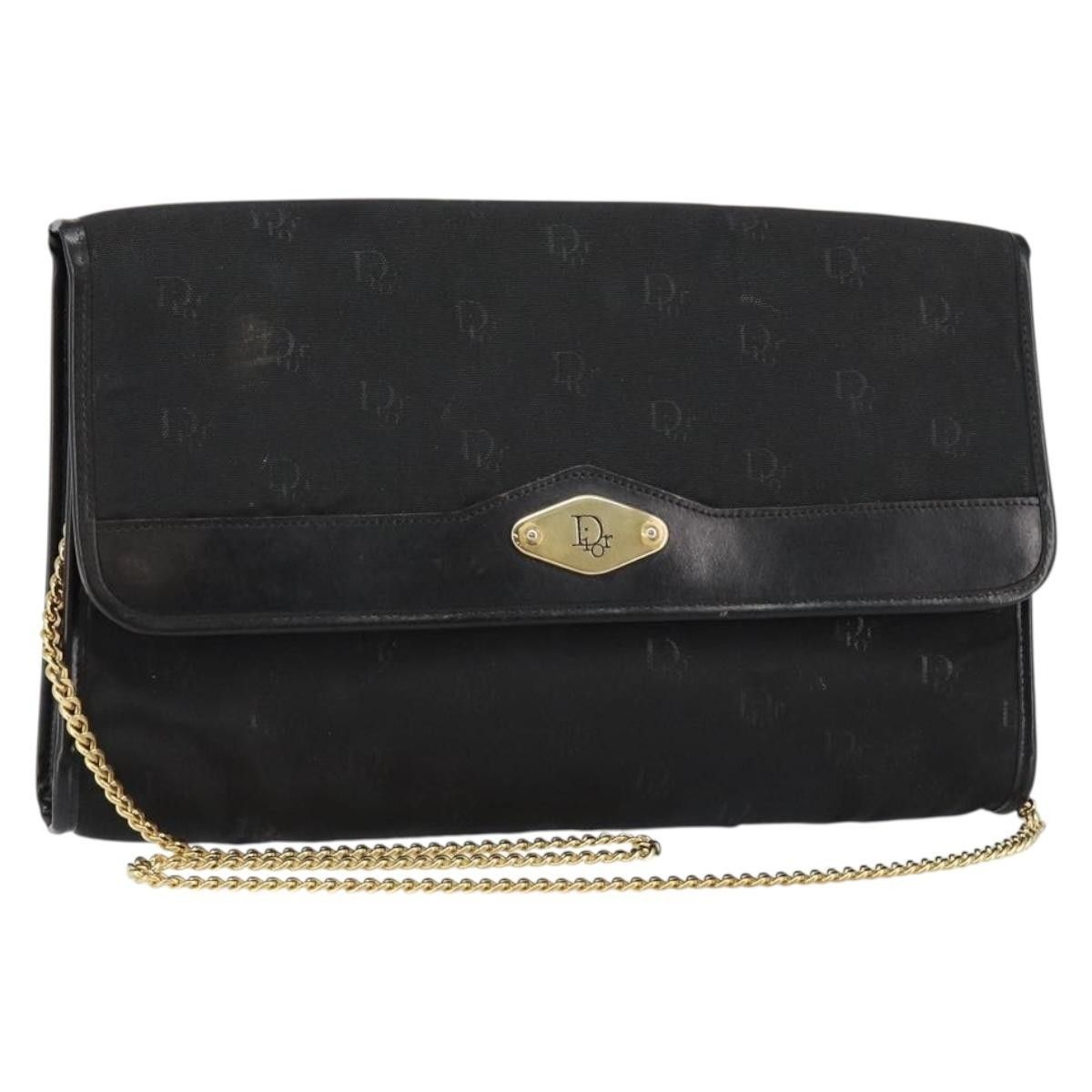 Dior Christian Dior Vintage CD Chain Flap Diorissimo Canvas Size ONE SIZE - 1 Thumbnail