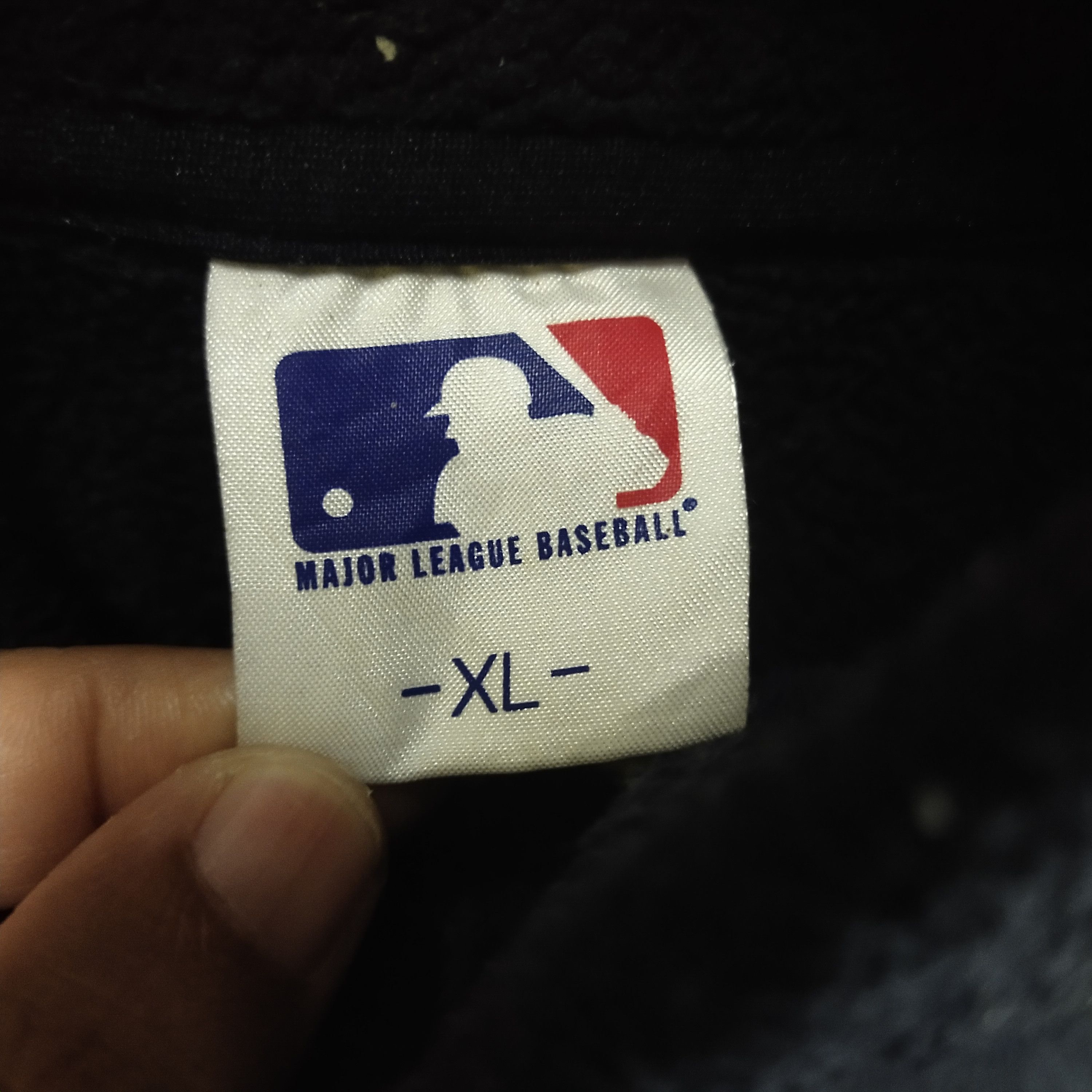 MLB NY Yankees Embroidery Logo Quarter Zip Fleece Jacket Size US L / EU 52-54 / 3 - 7 Thumbnail