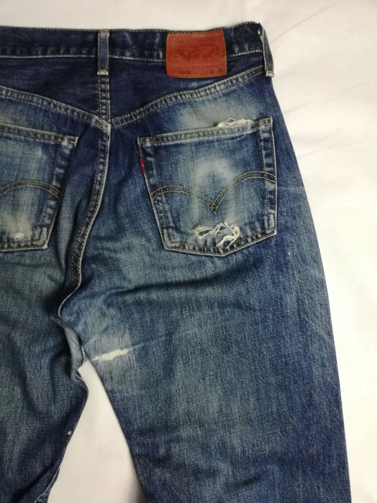 Levi's Vintage Clothing Japanese Sashiko Vintage Jeans Size US 30 / EU 46 - 7 Thumbnail