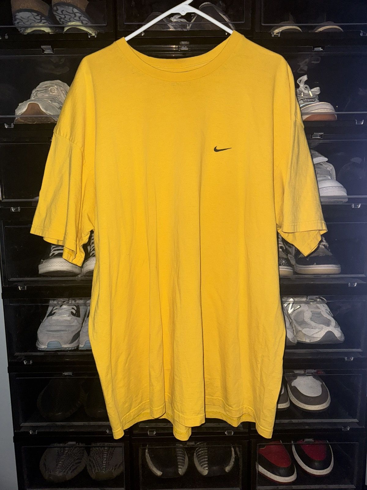 Nike Vintage Nike Logo Tee Size US XXL / EU 58 / 5 - 1 Thumbnail