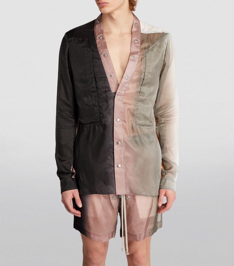 Rick Owens o1s1v1n0724 Shirts in Multicolor Size US M / EU 48-50 / 2 - 2 Thumbnail