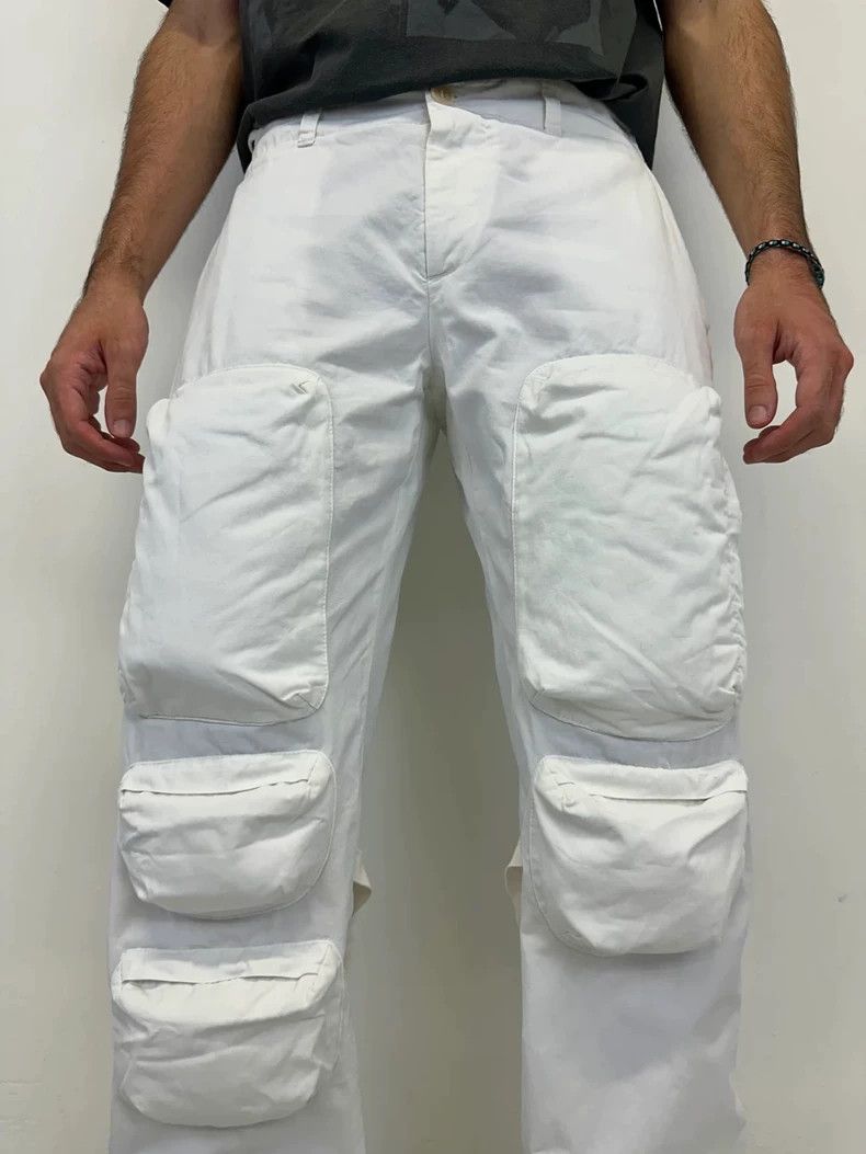 Helmut Lang HELMUT LANG 3D pockets cargo pants Size US 44 / EU 60 - 2 Thumbnail