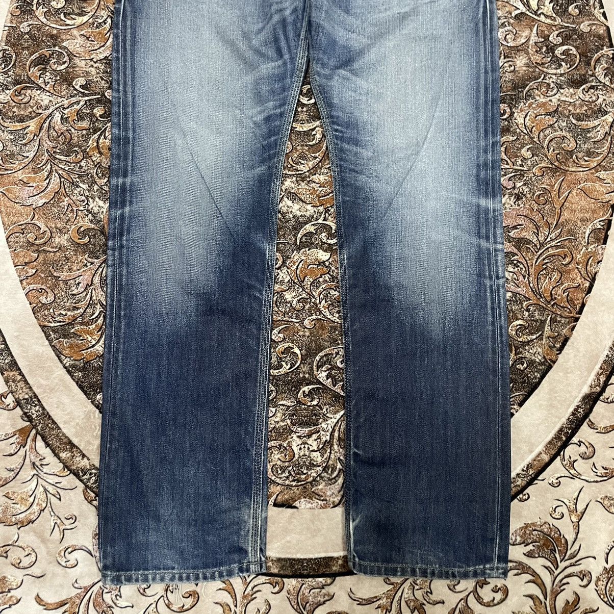 Diesel 🔥Vintage Diesel Industry Krooley Ripped Distress Denim Jeans Size US 34 / EU 50 - 3 Thumbnail