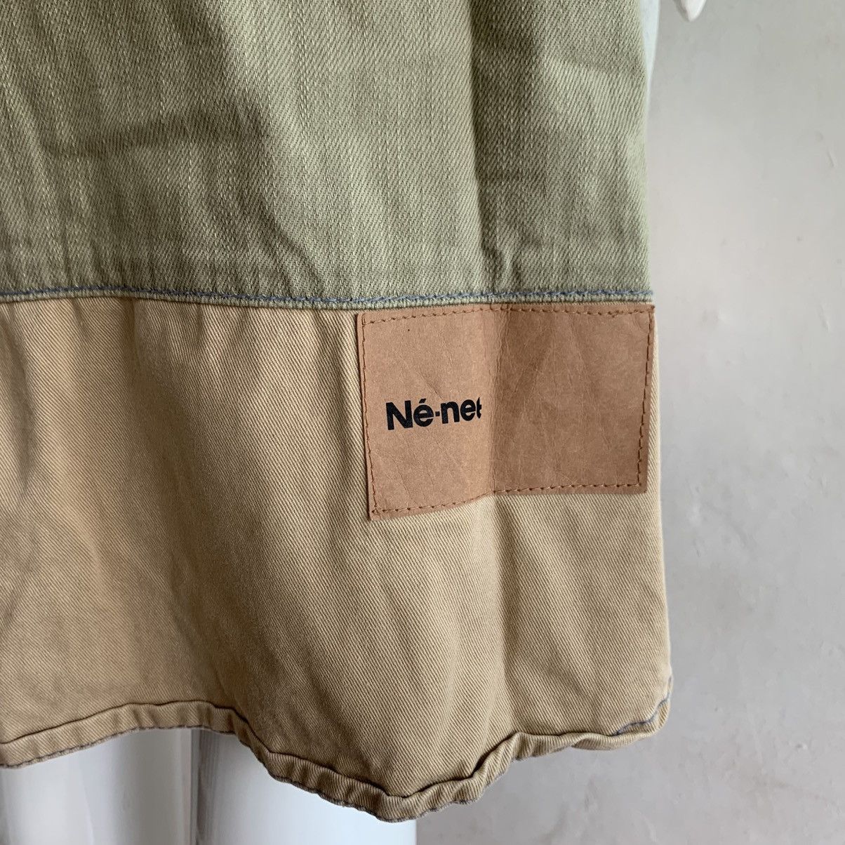 Ne-Net Vintage Ne-net Issey Miyake Selvedge Denim Dress Size M / US 6-8 / IT 42-44 - 10 Thumbnail