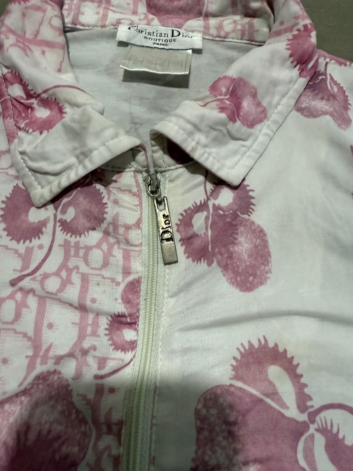 Dior CHRISTIAN DIOR BOUTIQUE PARIS Galliano Monograms Zipper Size M / US 6-8 / IT 42-44 - 8 Thumbnail