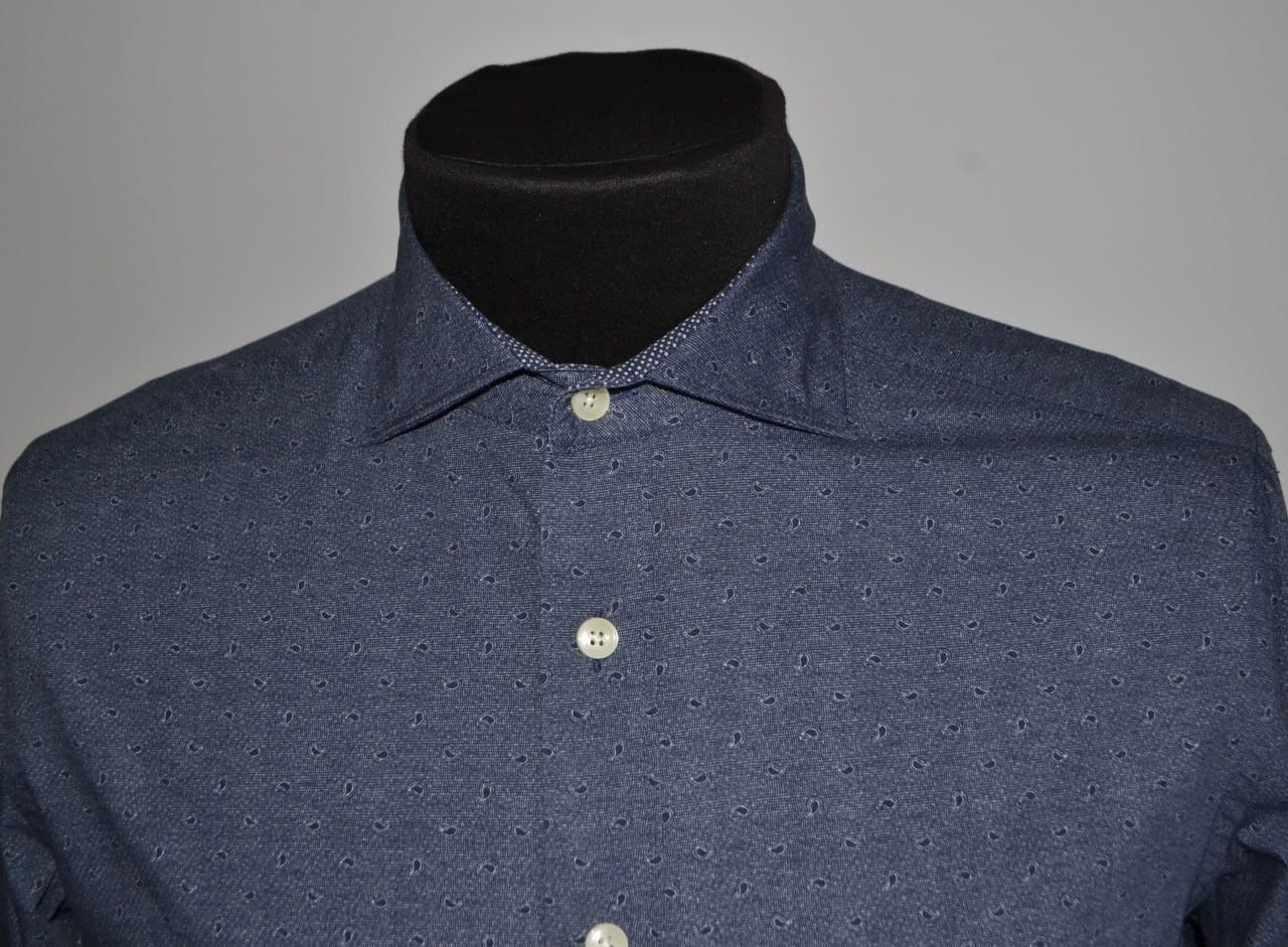 Hackett Hackett Shirt Long Sleeve Slim Fit Size Medium Size US M / EU 48-50 / 2 - 2 Thumbnail