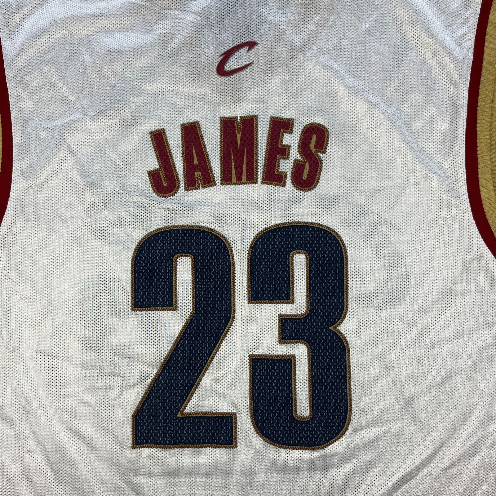 NBA × Reebok Cleveland Cavaliers LeBron James Jersey Large White NBA Size US L / EU 52-54 / 3 - 5 Thumbnail