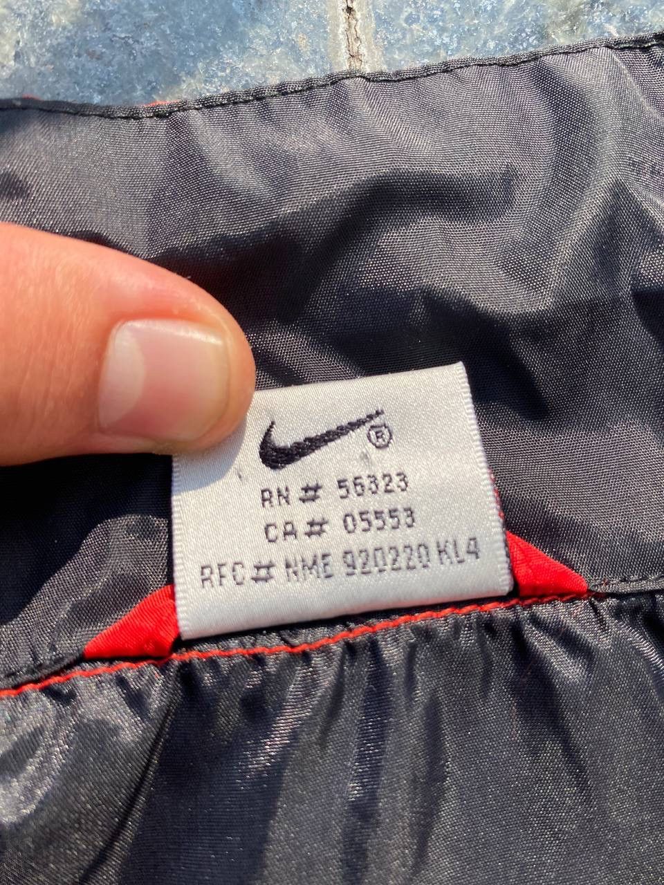 Nike × Vintage 90S NIKE RARE MULTI BIG LOGO Y2K RETRO SWOOSH NYLON JACKET Size US L / EU 52-54 / 3 - 9 Thumbnail