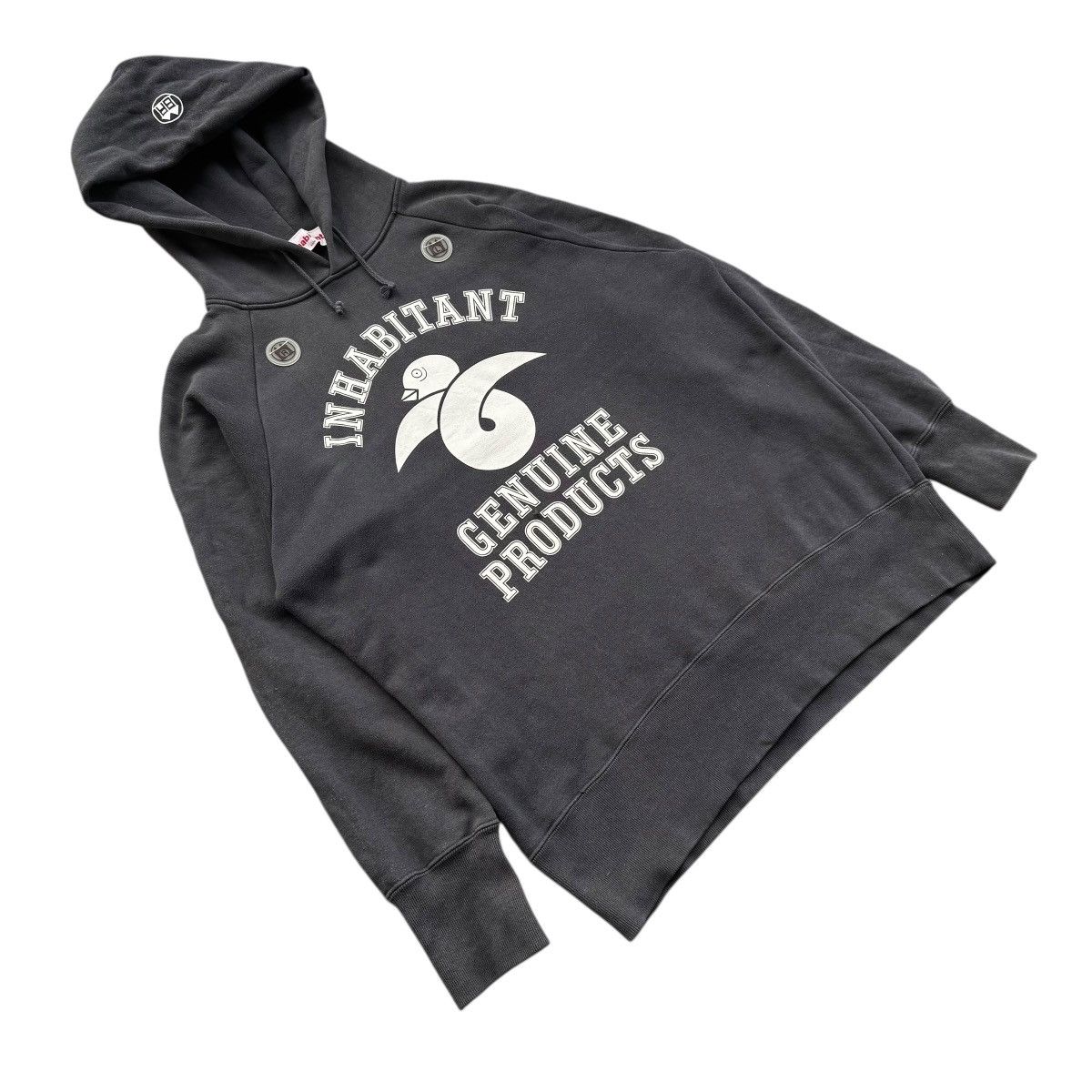 INHABIT × Japanese Brand Inhabitant Japanese Brand Sweat Hoodie Size US L / EU 52-54 / 3 - 2 Thumbnail
