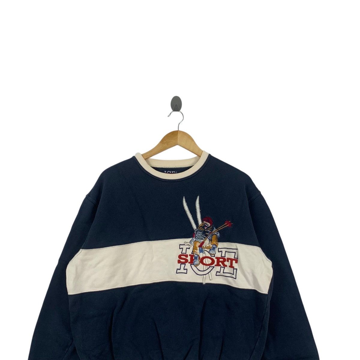 Iceberg Vintage ICEBERG HISTORY SPORT Ski Embroidered Logo Size L / US 10 / IT 46 - 2 Thumbnail