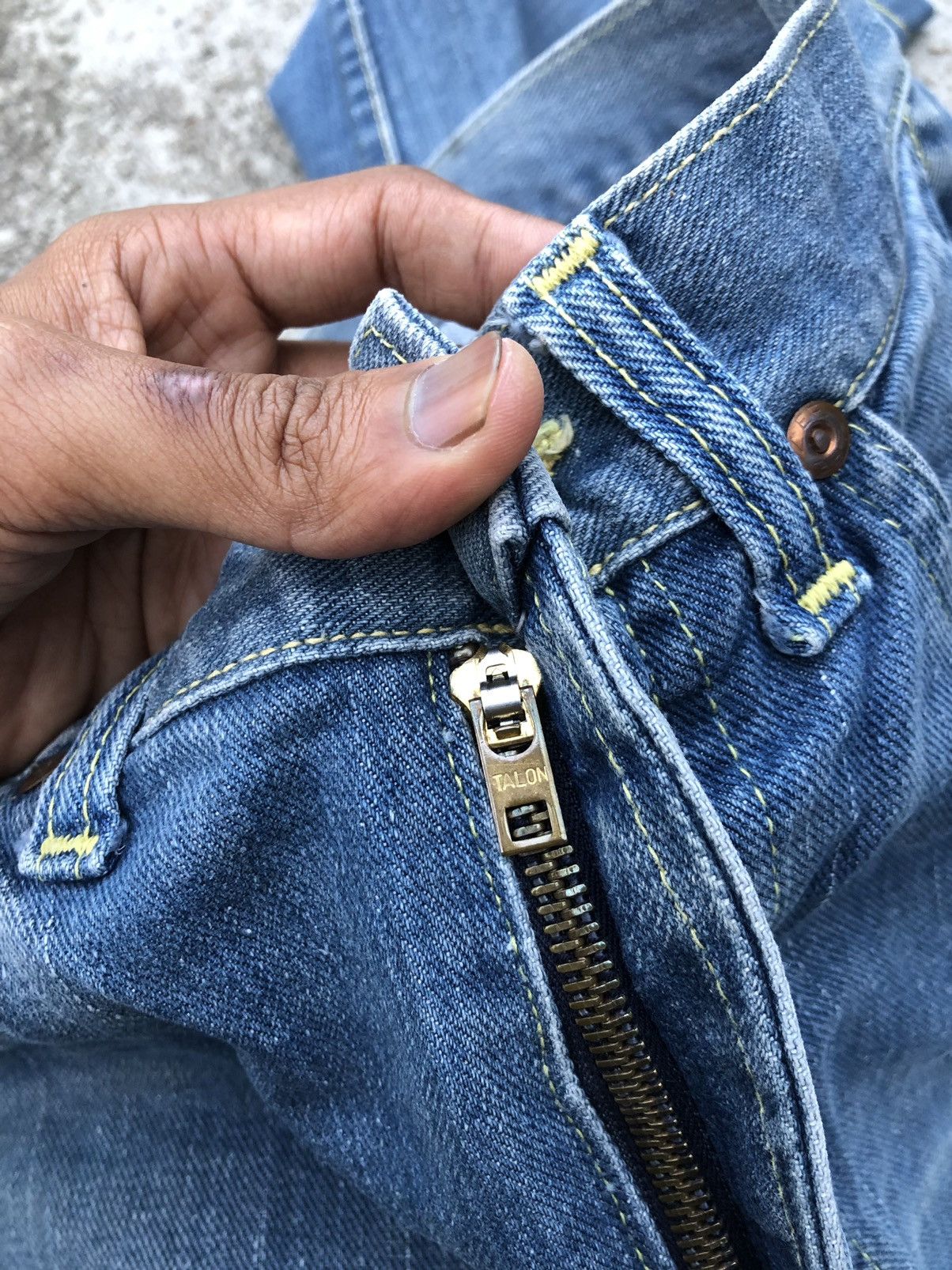 Lee × Vintage TRUE VINTAGE 60s LEE MADE IN USA Size US 28 / EU 44 - 7 Thumbnail