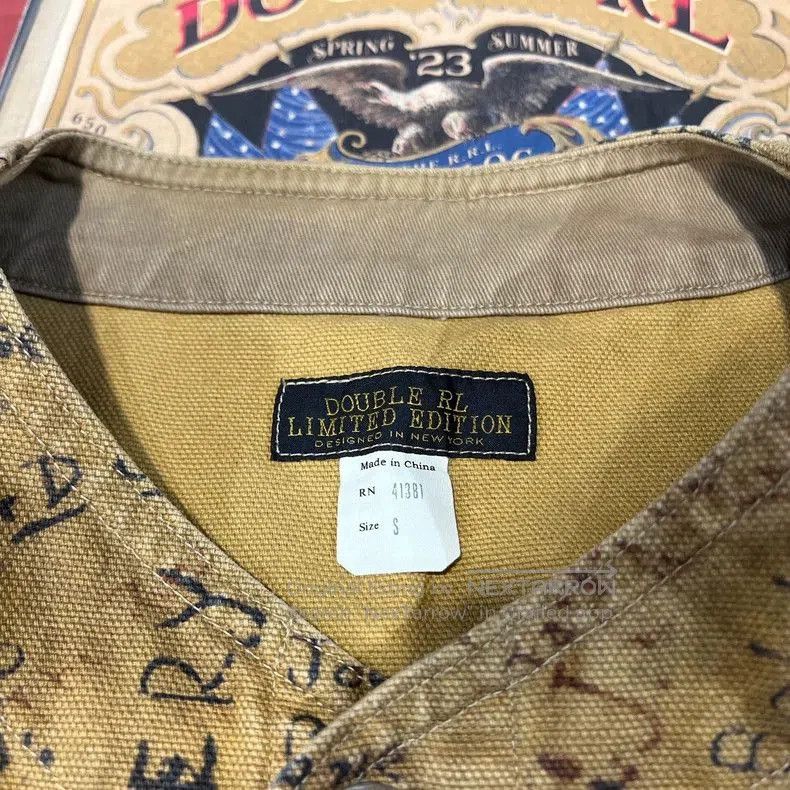 RRL Ralph Lauren RRL Limited Graffiti Vest. Size US S / EU 44-46 / 1 - 3 Thumbnail