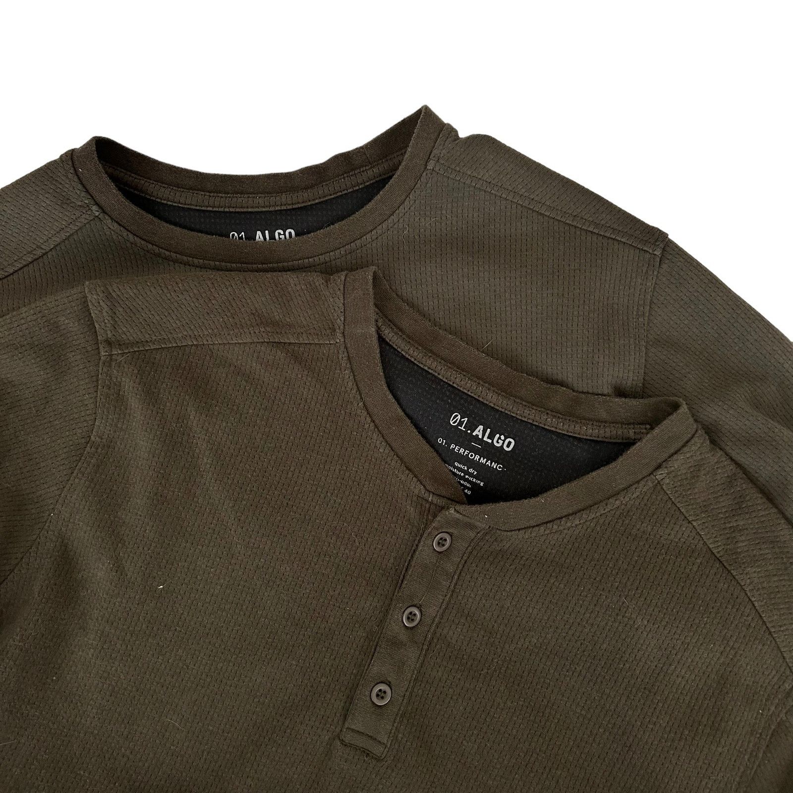 Other 01 Algo Performance Lot of 2 Long Sleeve Thermal Shirt Sz LT Size US L / EU 52-54 / 3 - 1 Thumbnail