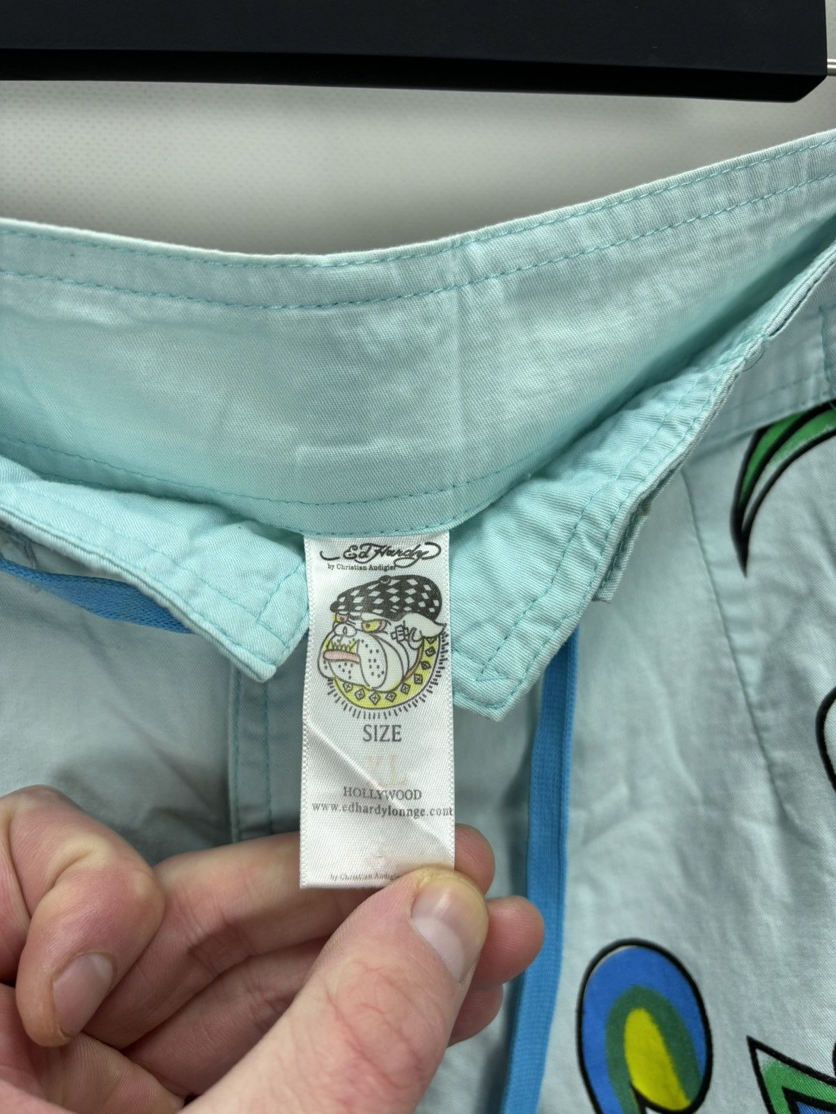Ed Hardy Mens shorts Ed Hardy Size XL Color Multicolor Size US 35 - 7 Thumbnail