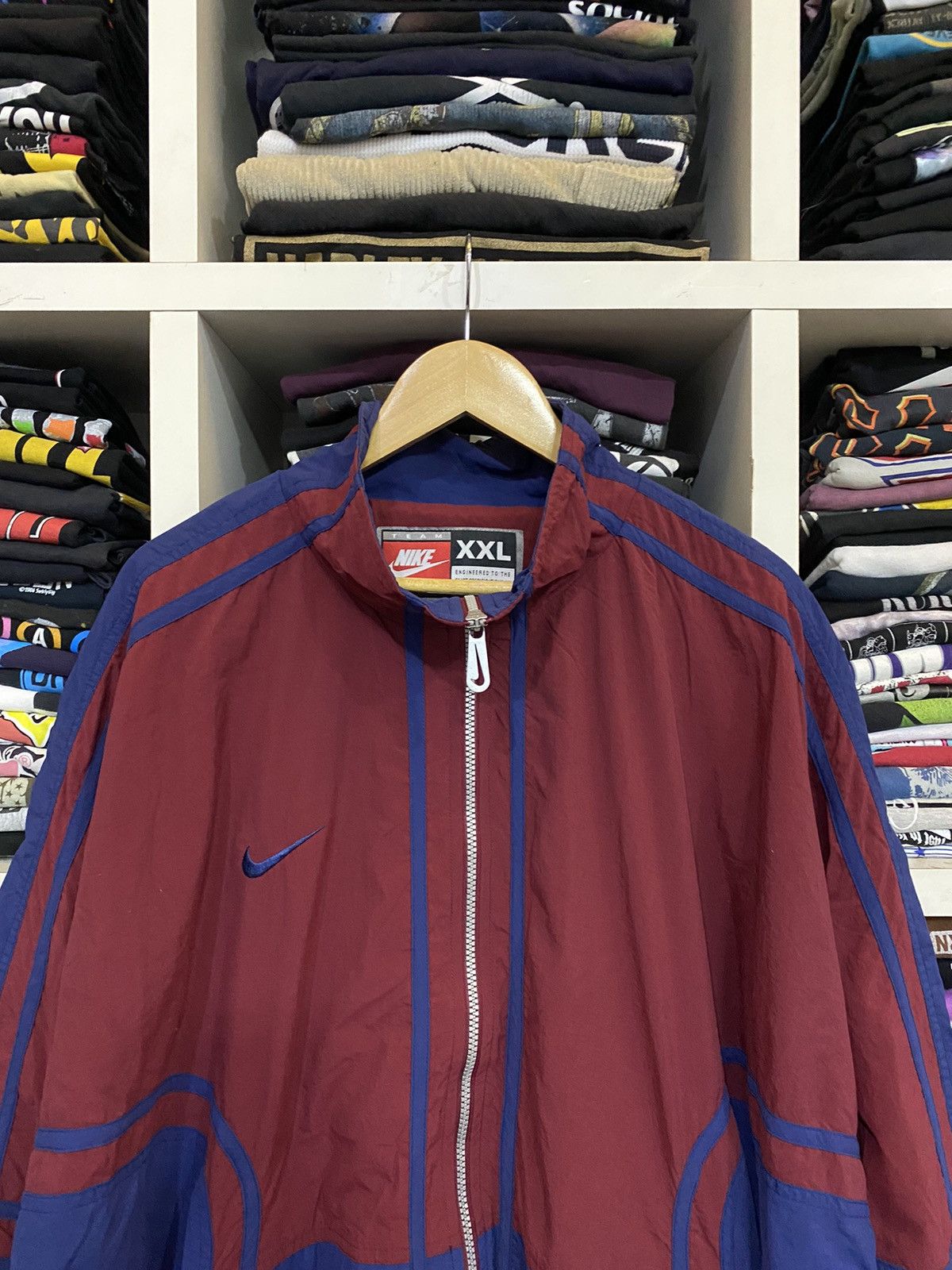 Nike × Vintage Vintage Nike Sports Jacket Size US XXL / EU 58 / 5 - 6 Thumbnail