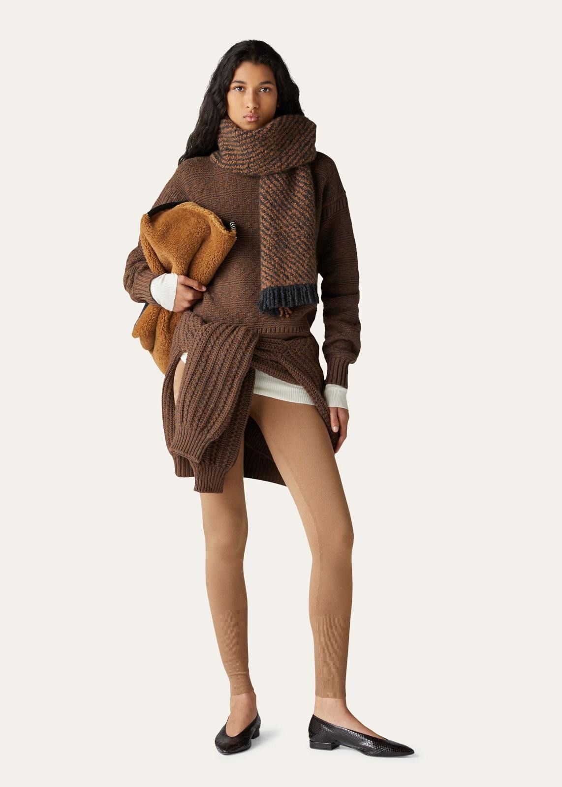 Loro Piana o1srvl11e0824 New Plymouth Turtleneck Sweater in Brown Size XS / US 0-2 / IT 36-38 - 3 Thumbnail