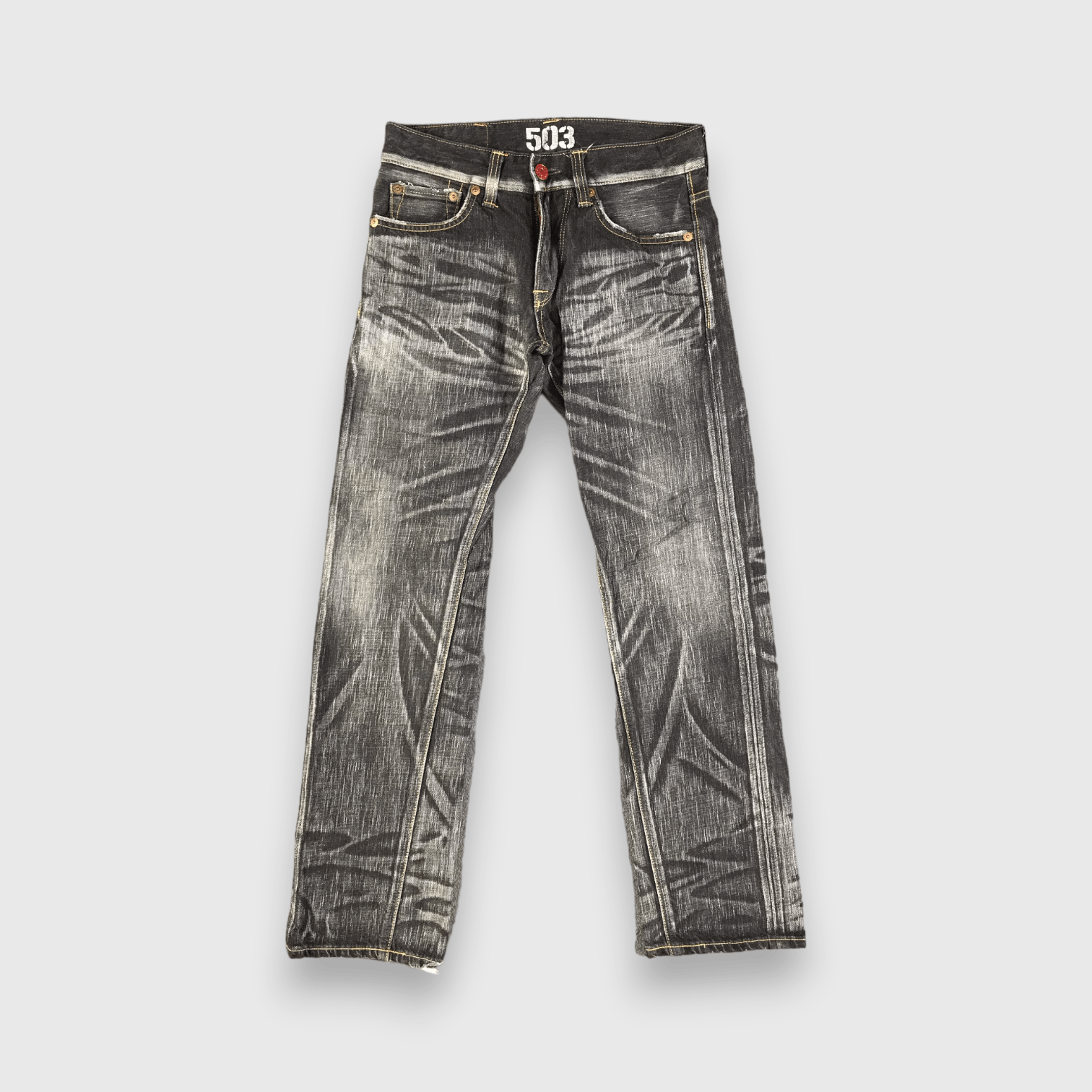 Edwin × Japanese Brand × Vintage Vintage Earth Tone Edwin 503 Jeans-J2842 Size US 31 - 1 Thumbnail