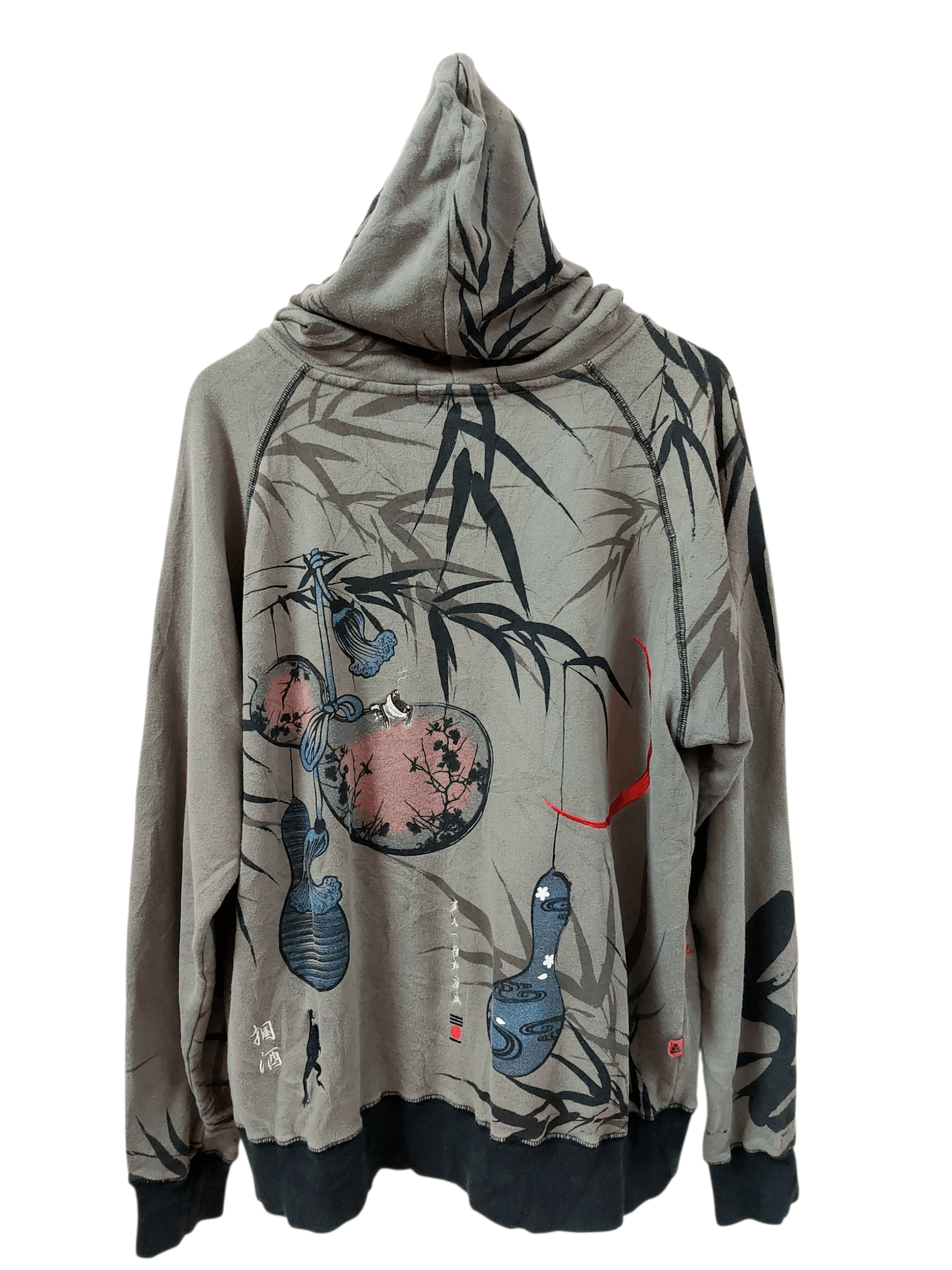 Vintage Sanmaruichi Embroidery Japanese Culture Hoodies Size US XL / EU 56 / 4 - 3 Thumbnail